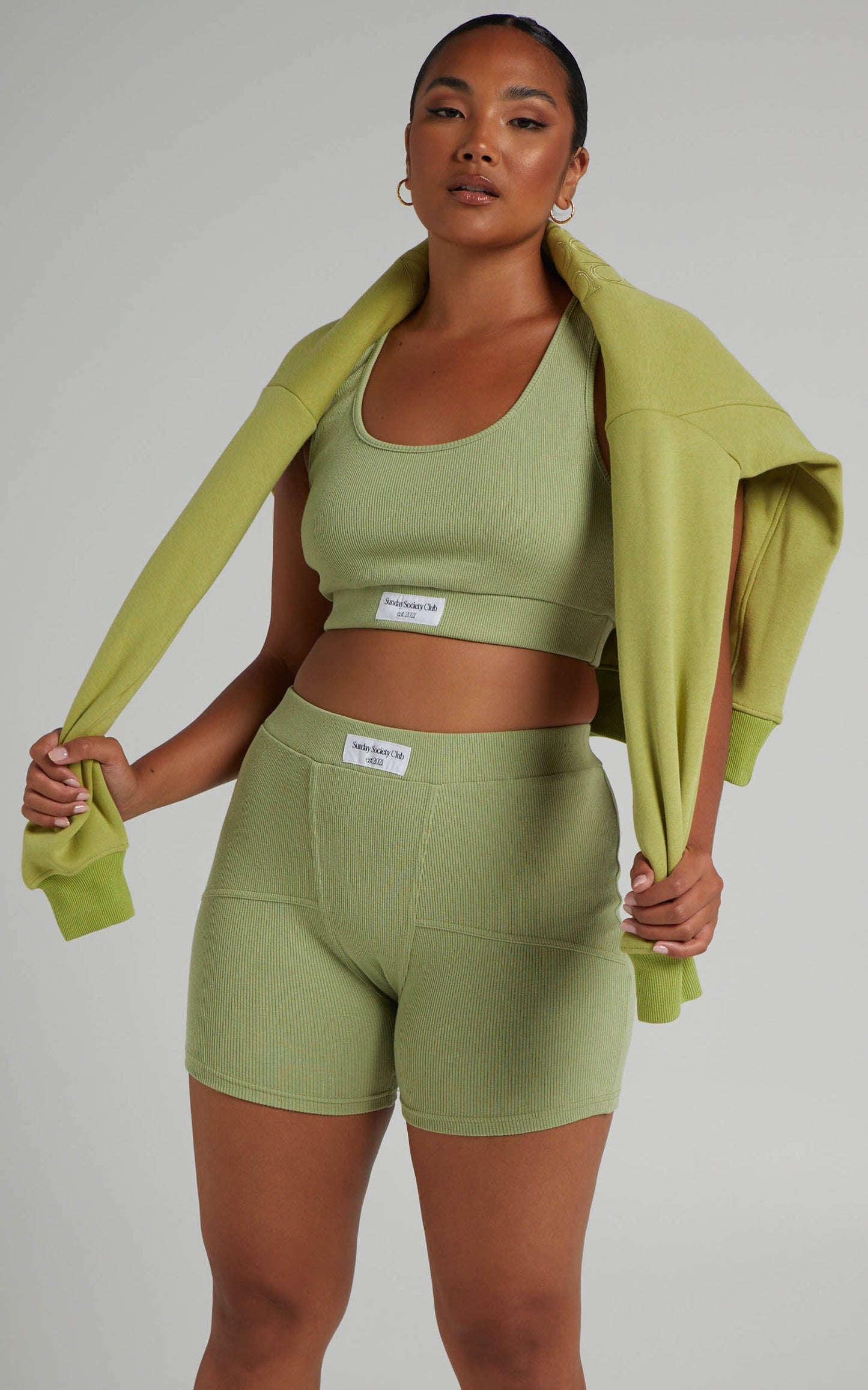 Sunday Society Club - Kairi Bralette in Sage
