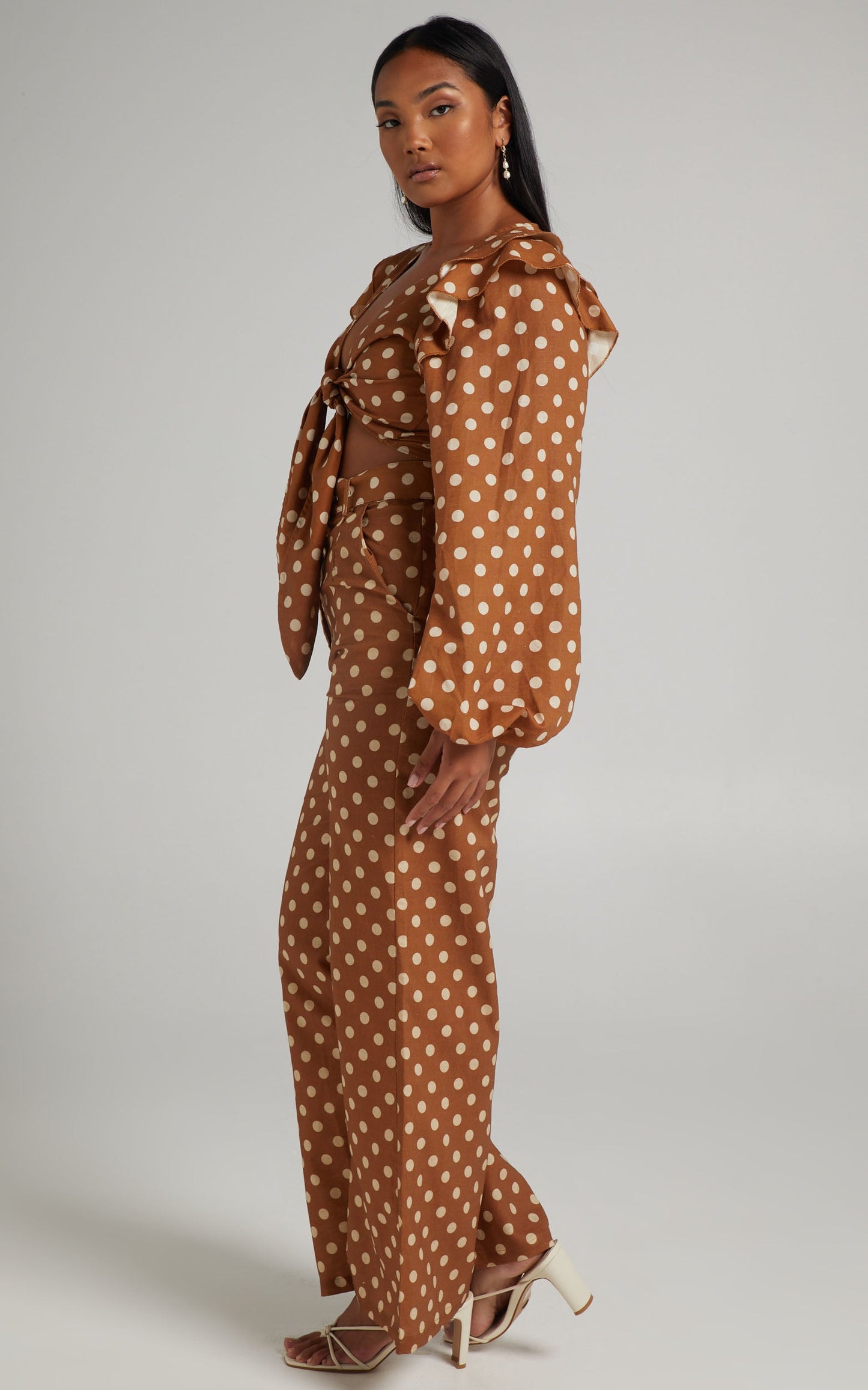 Charlie Holiday - High Waisted Maple Pants in Spot