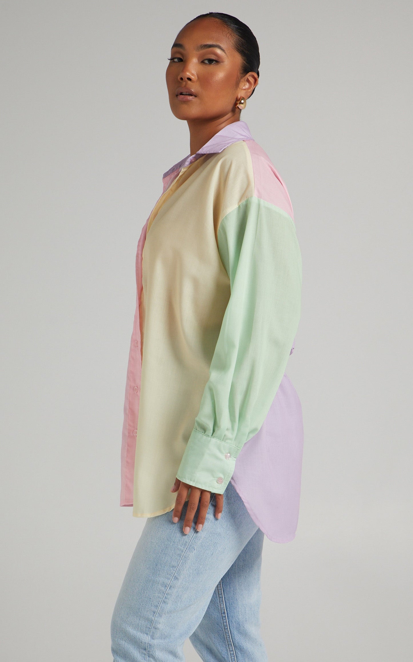 Eudora Button Up Shirt in Multi