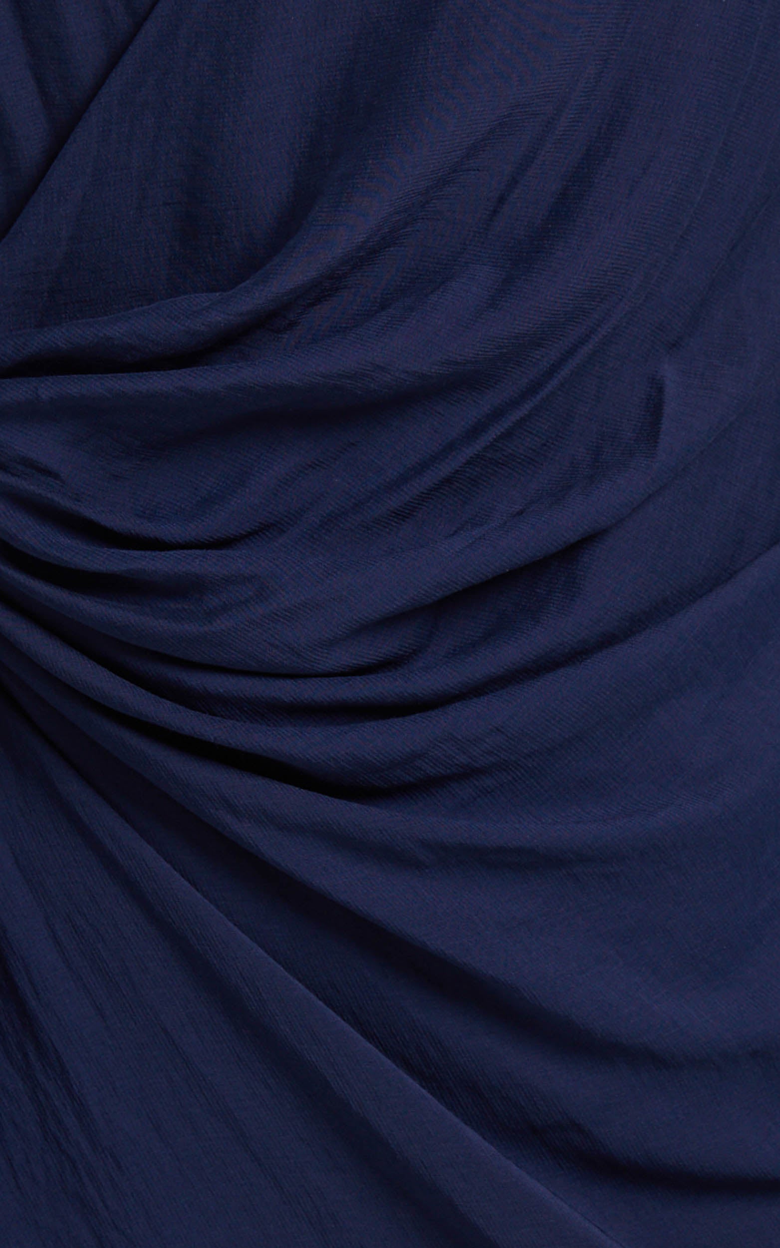 Bellefleur Mini Dress - Faux Wrap Dress in Navy