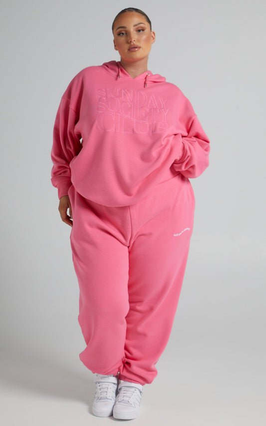 Sunday Leisure Club - Mellia Hoodie in Pink