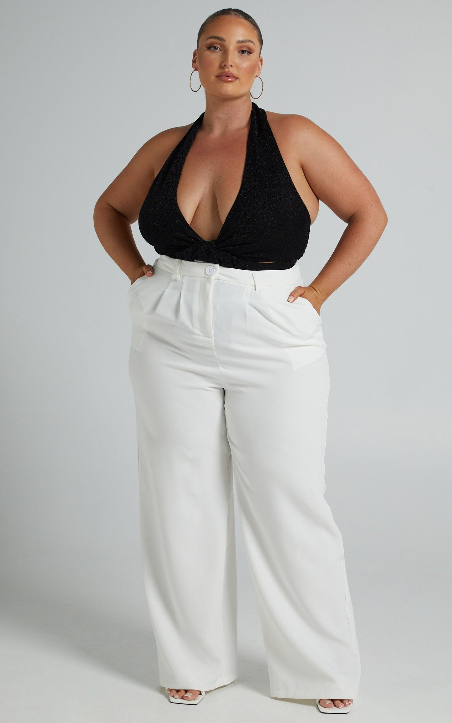 Zarbita tailored pants in White