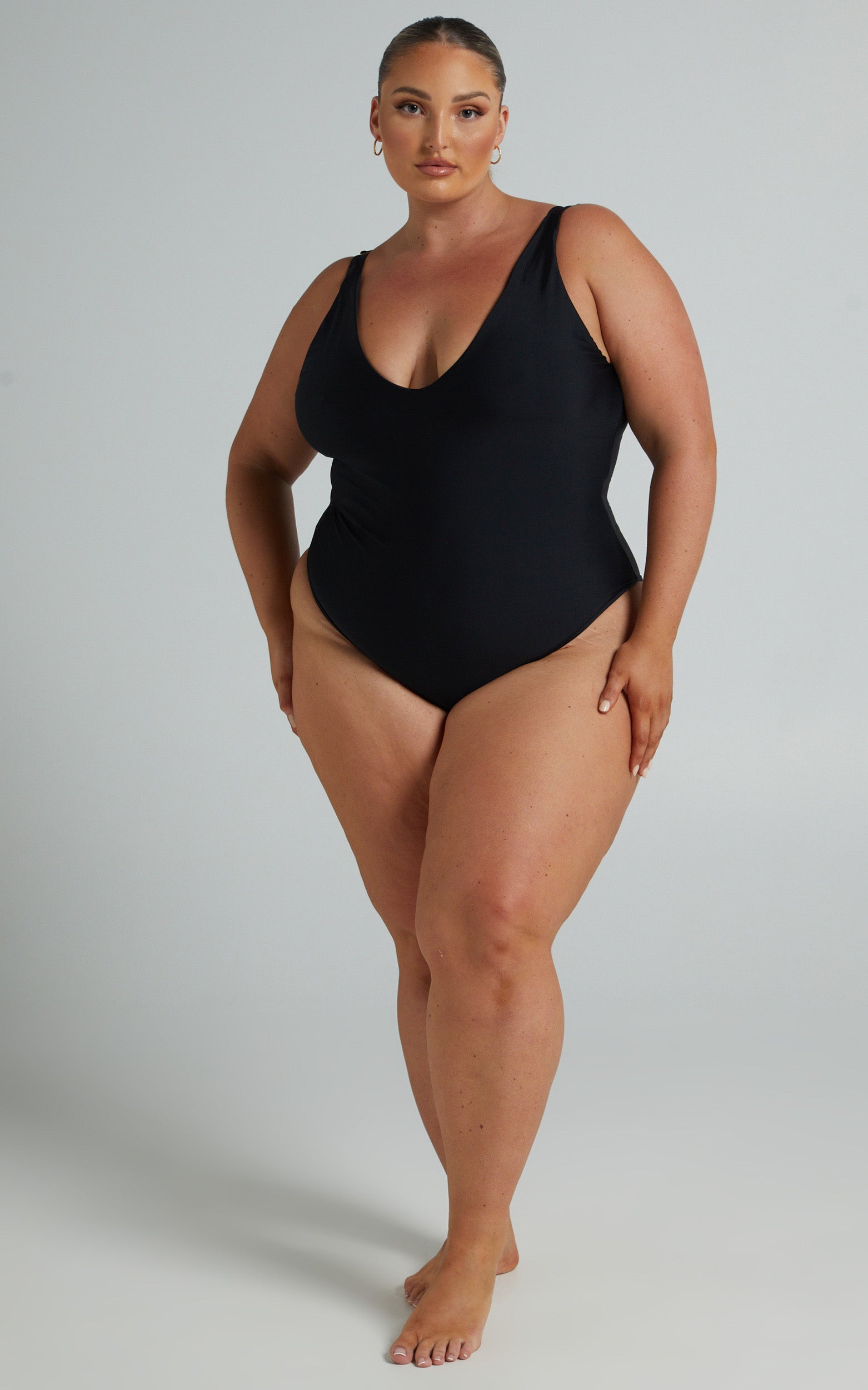 Moselle One Piece s in Recycled Nylon in Black