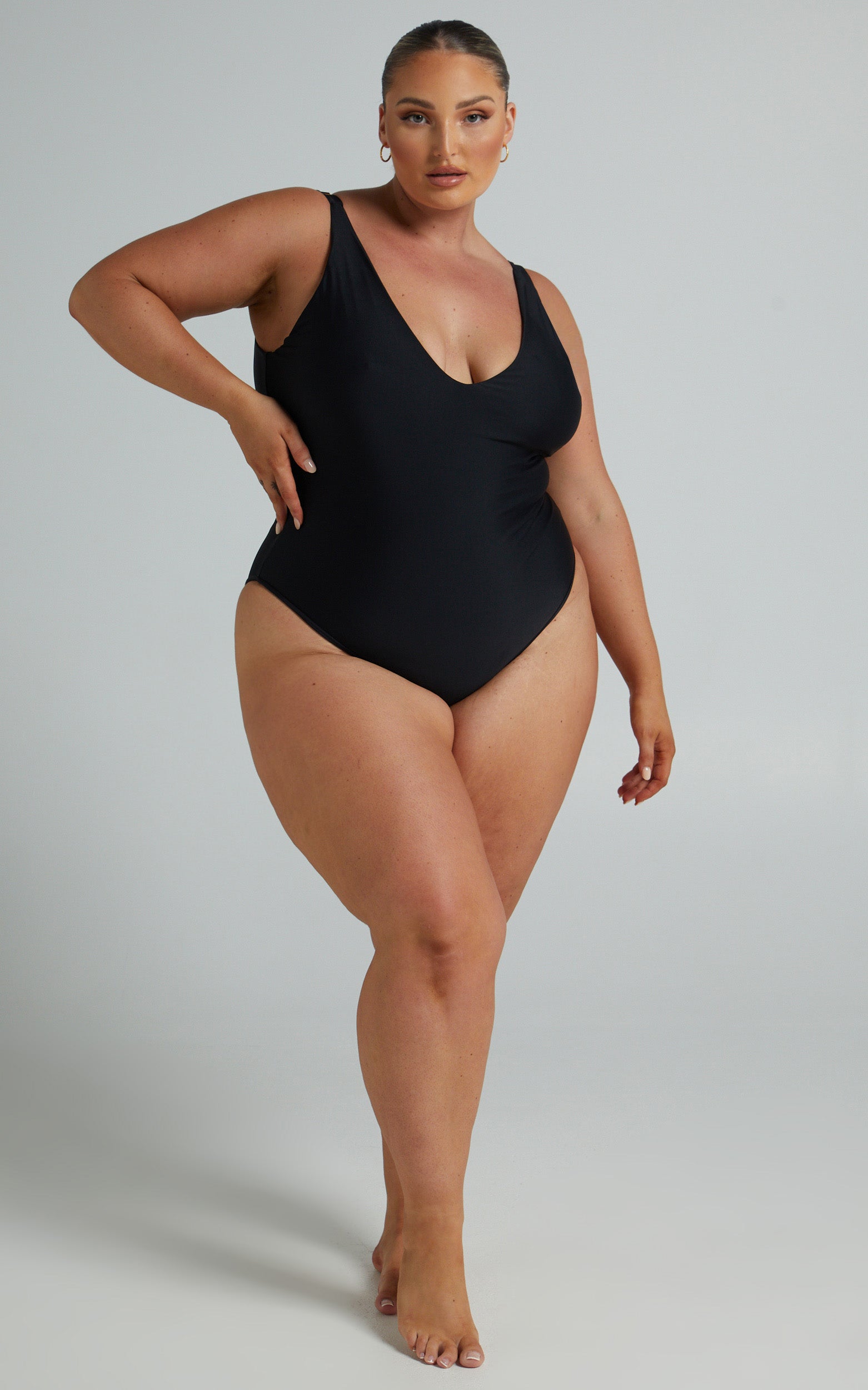 Moselle One Piece s in Recycled Nylon in Black
