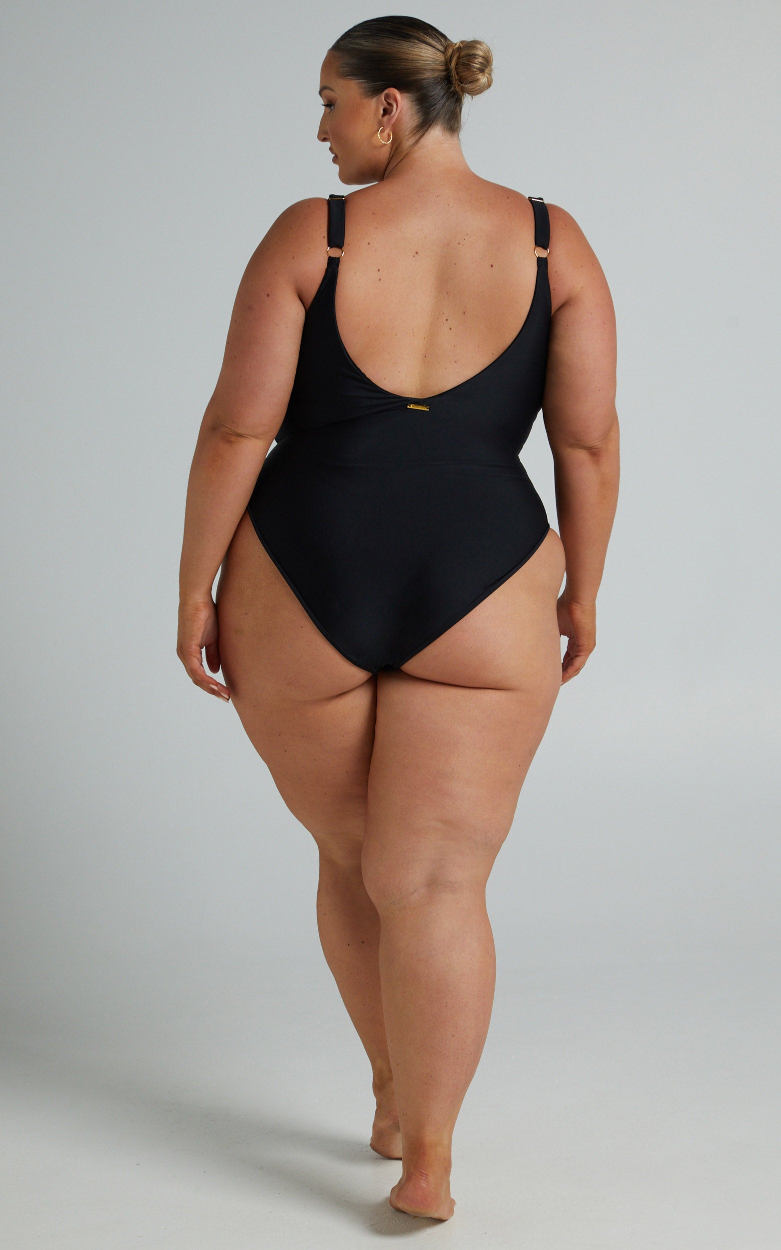 Moselle One Piece s in Recycled Nylon in Black