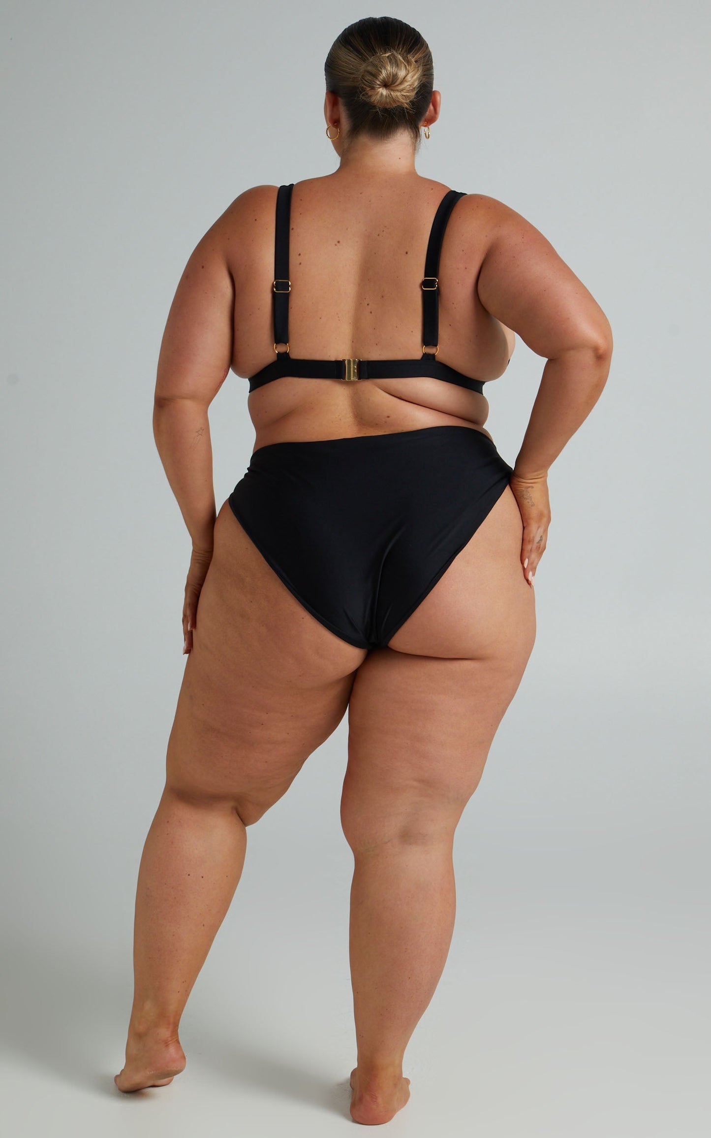Coventina Triangle Bikini Top in Black