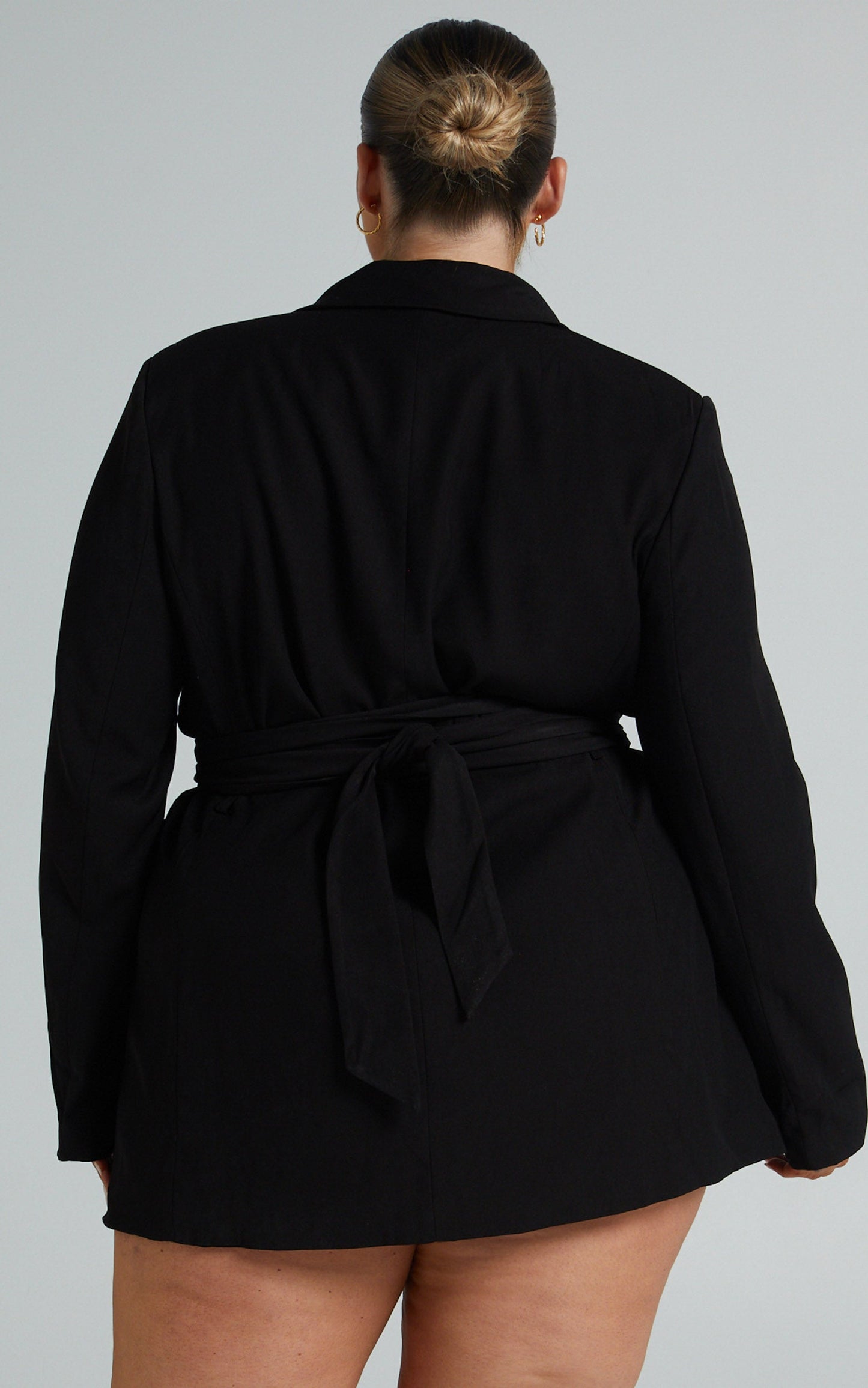 Antoni Belted Blazer in Black