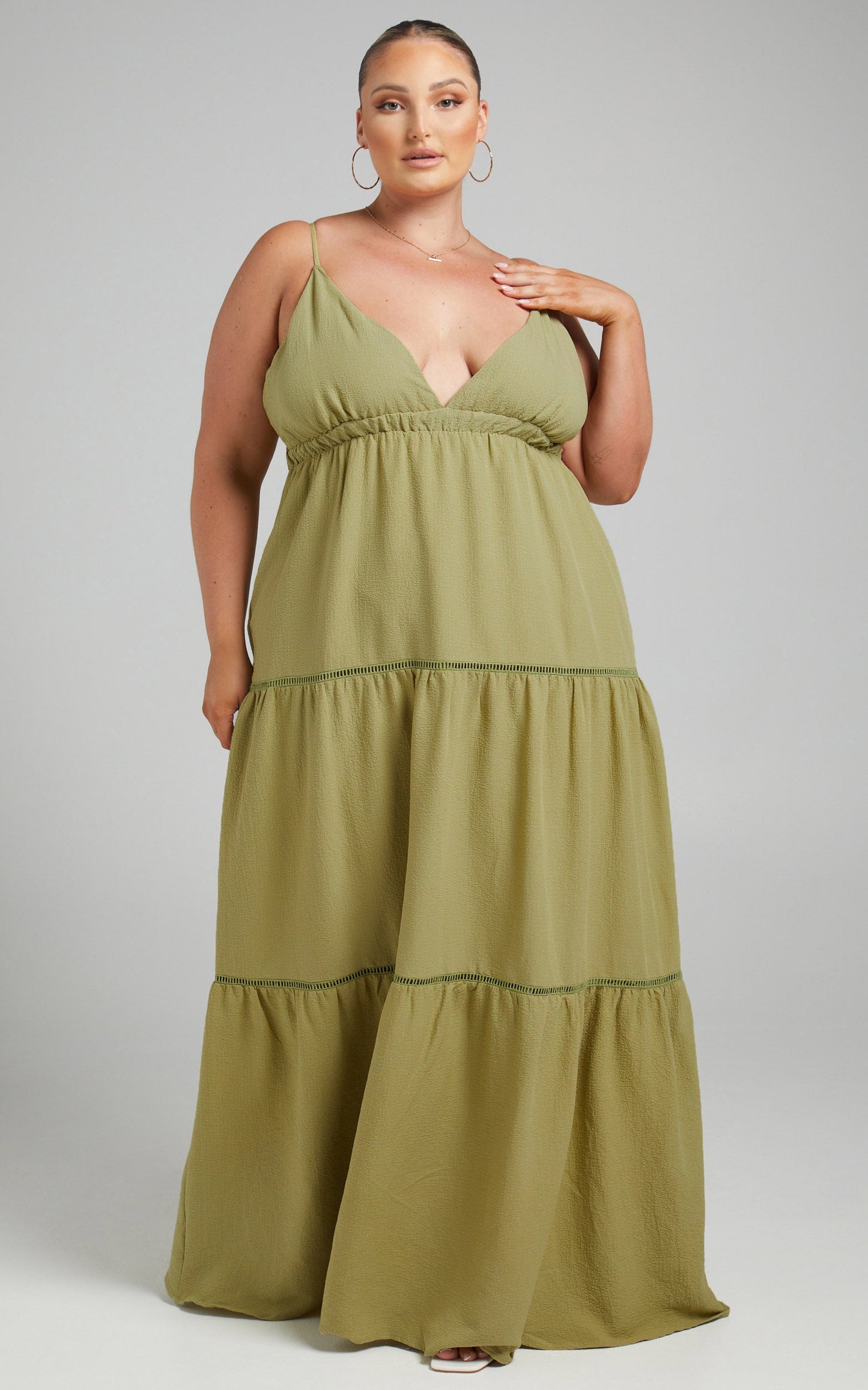 Alexandrina  Maxi Dress in Green