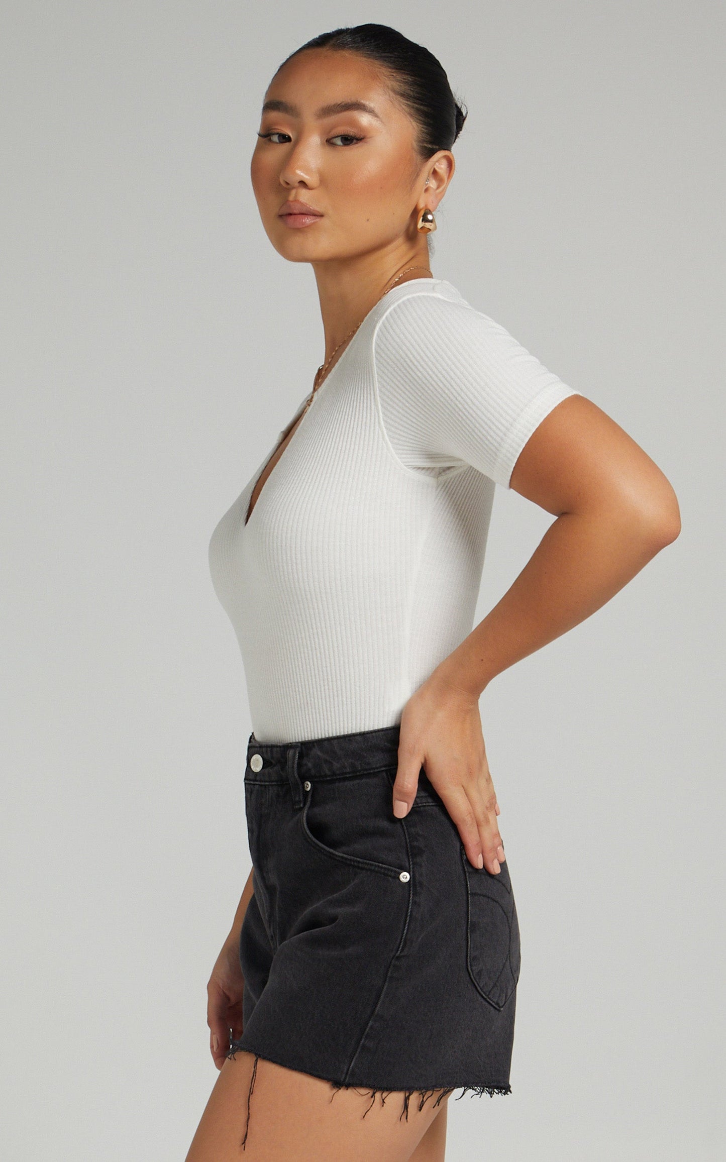 Rolla's - MIRAGE SHORT in Stone Black