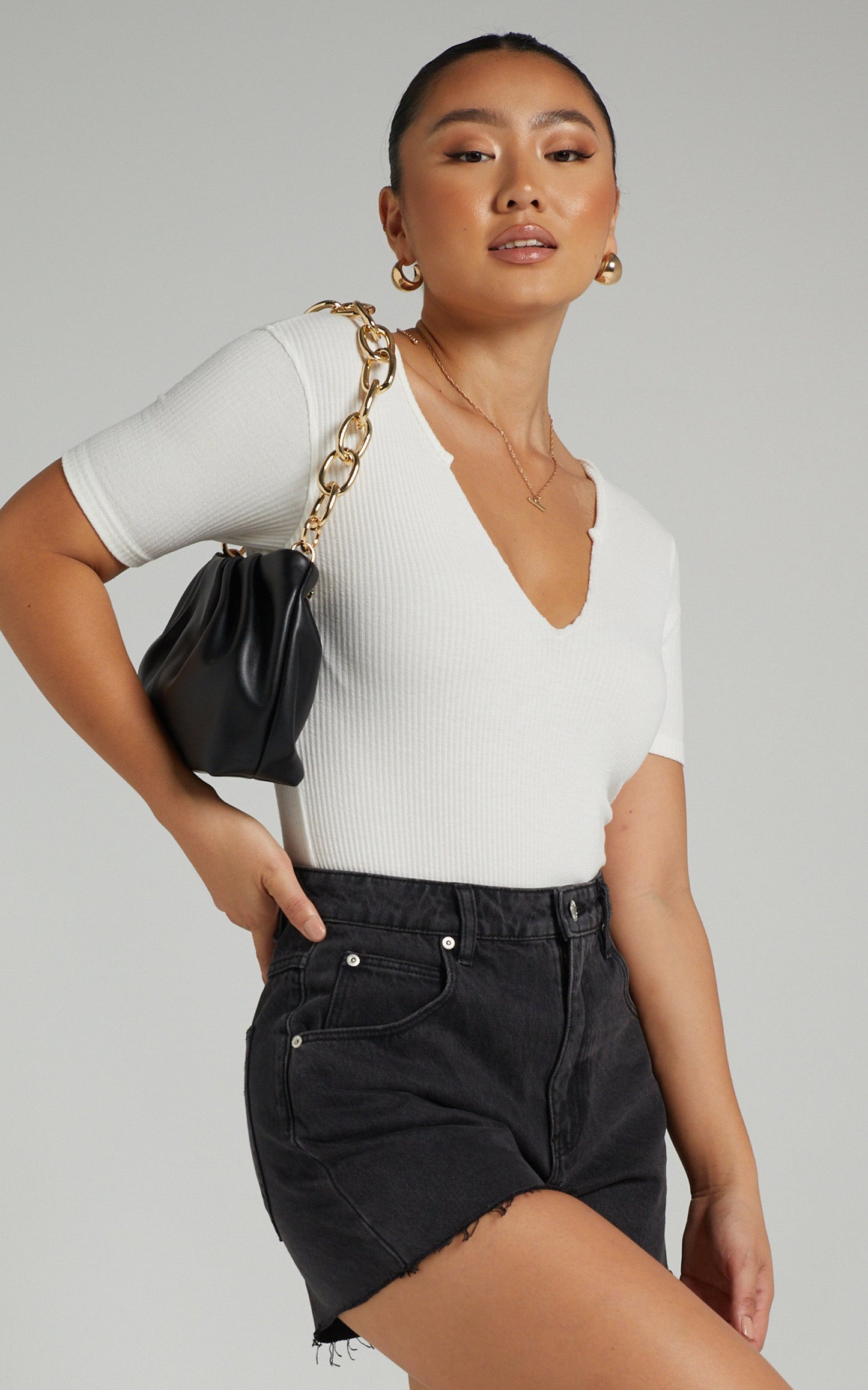 Rolla's - MIRAGE SHORT in Stone Black
