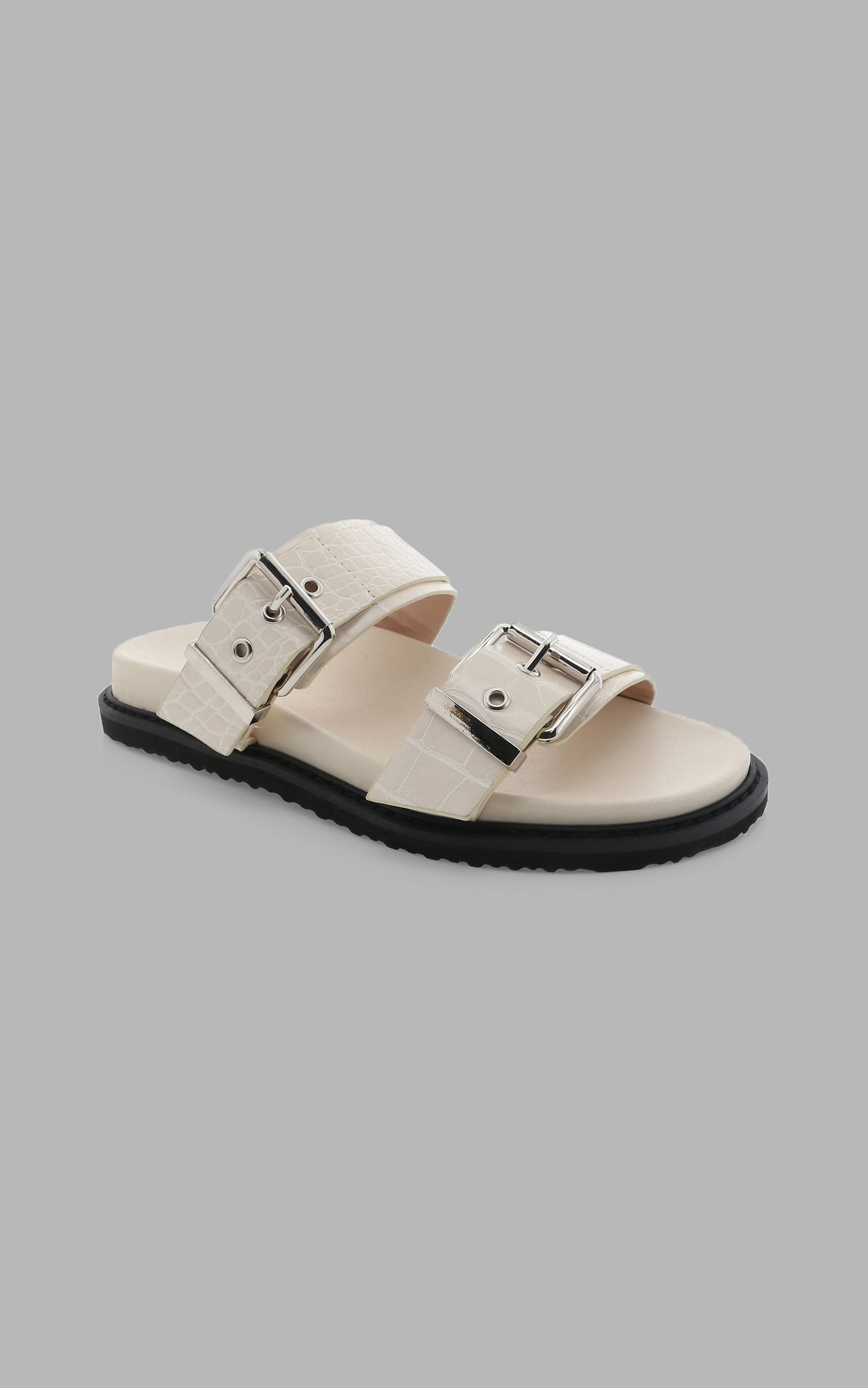 Billini - Rowen Slides in Bone Croc