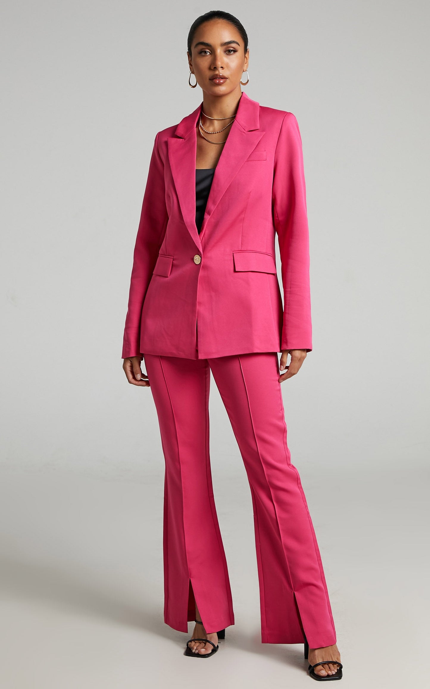 RUNAWAY THE LABEL - AMITY PANTS in Fuchsia