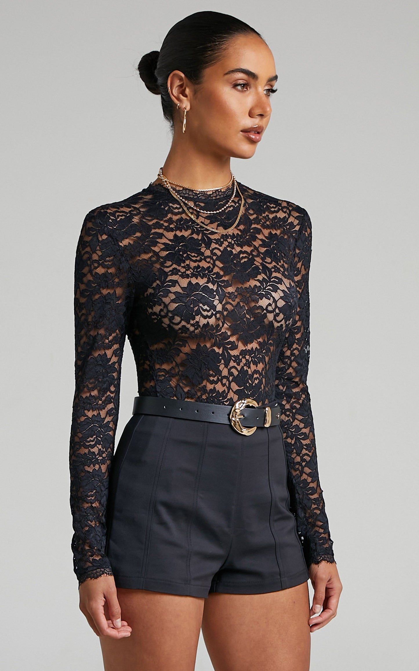 RUNAWAY THE LABEL - BEWITCHED BODYSUIT in Black