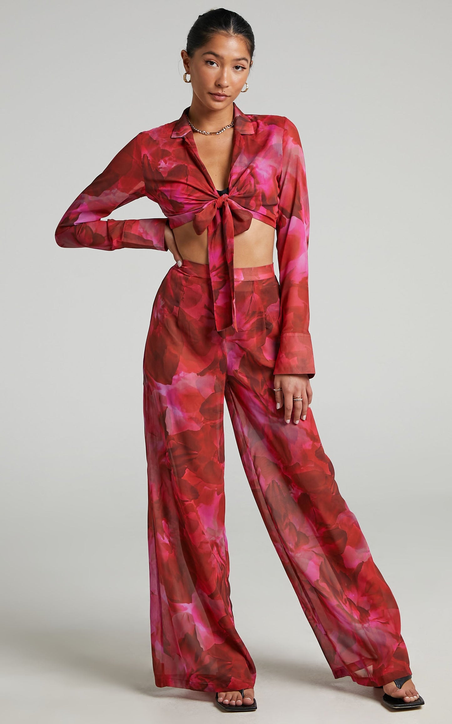 RUNAWAY THE LABEL - CALISTA BLOUSE in Pink