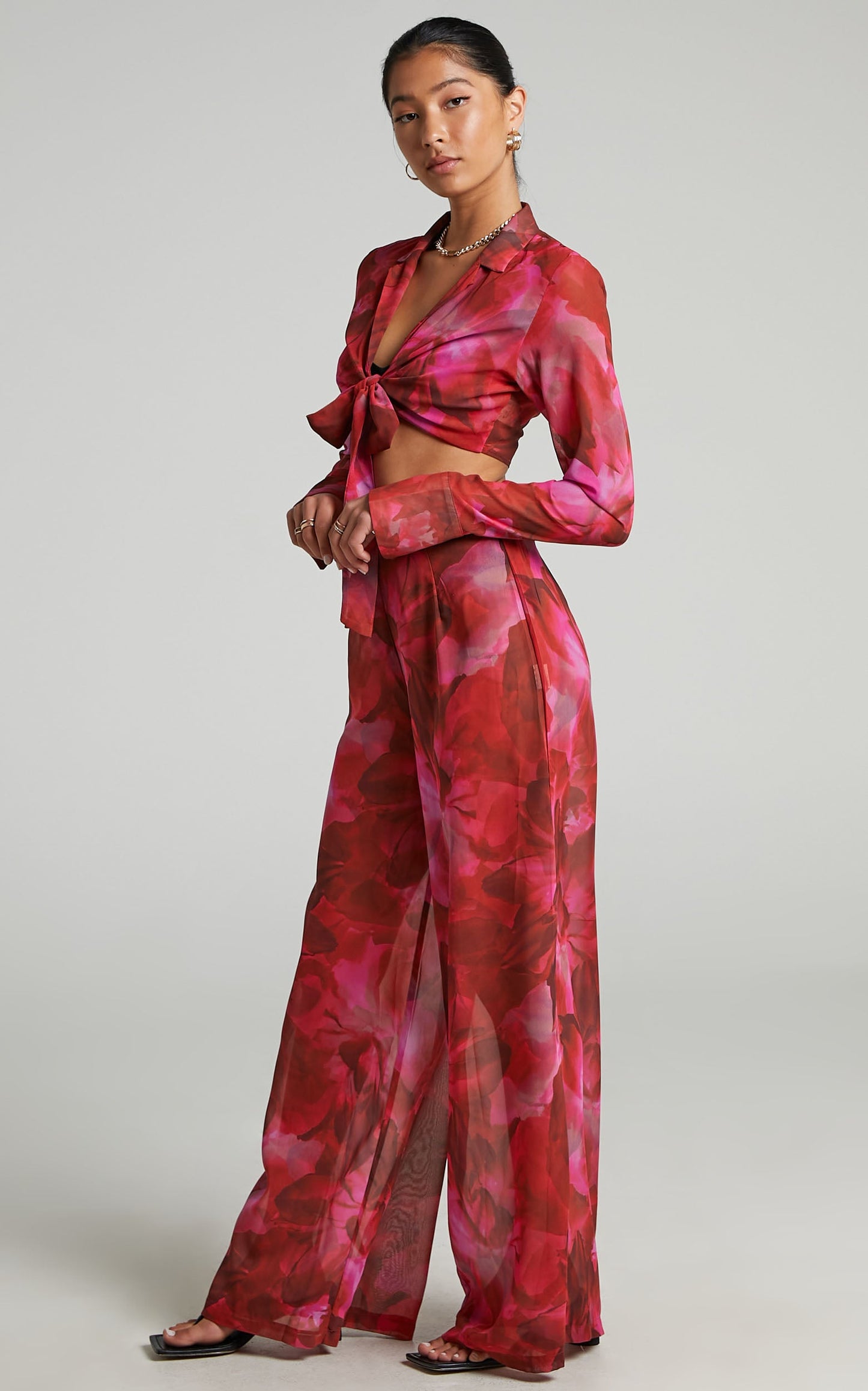RUNAWAY THE LABEL - CALISTA BLOUSE in Pink