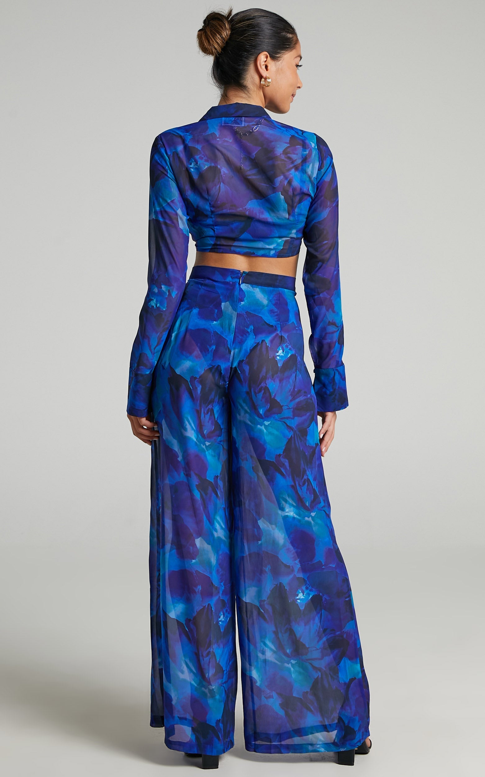 RUNAWAY THE LABEL - CALISTA PANTS in Blue
