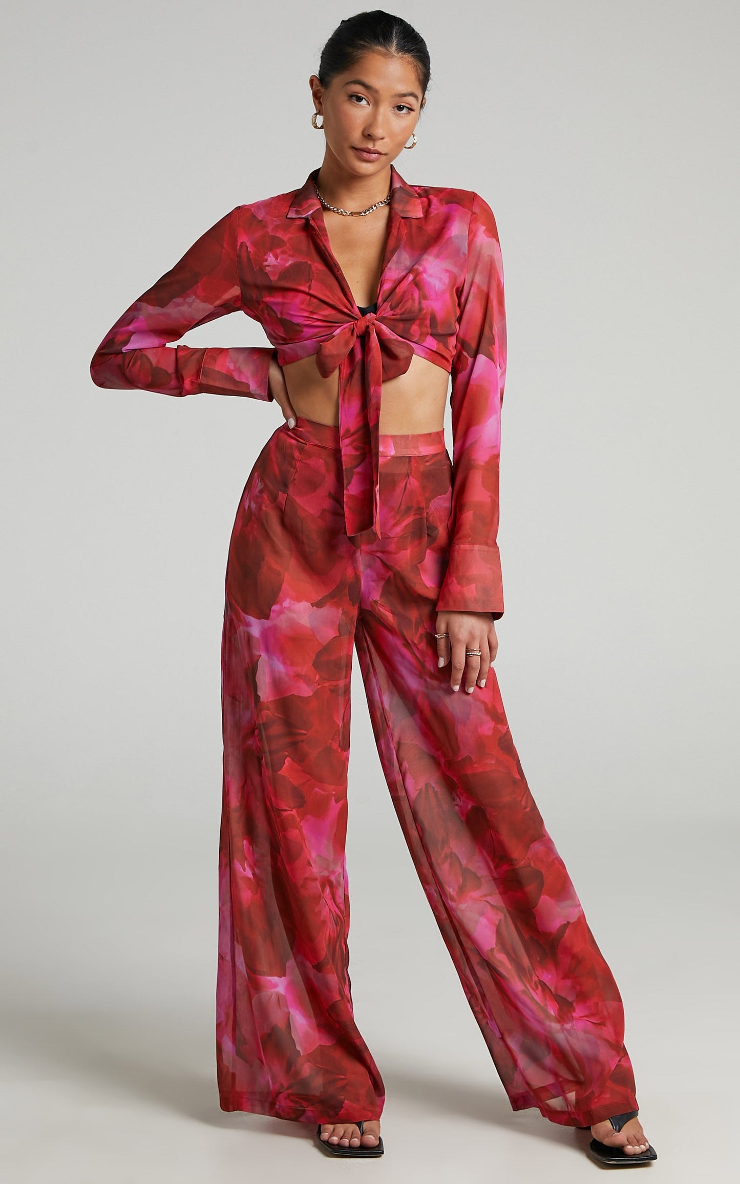 RUNAWAY THE LABEL - CALISTA PANTS in Pink