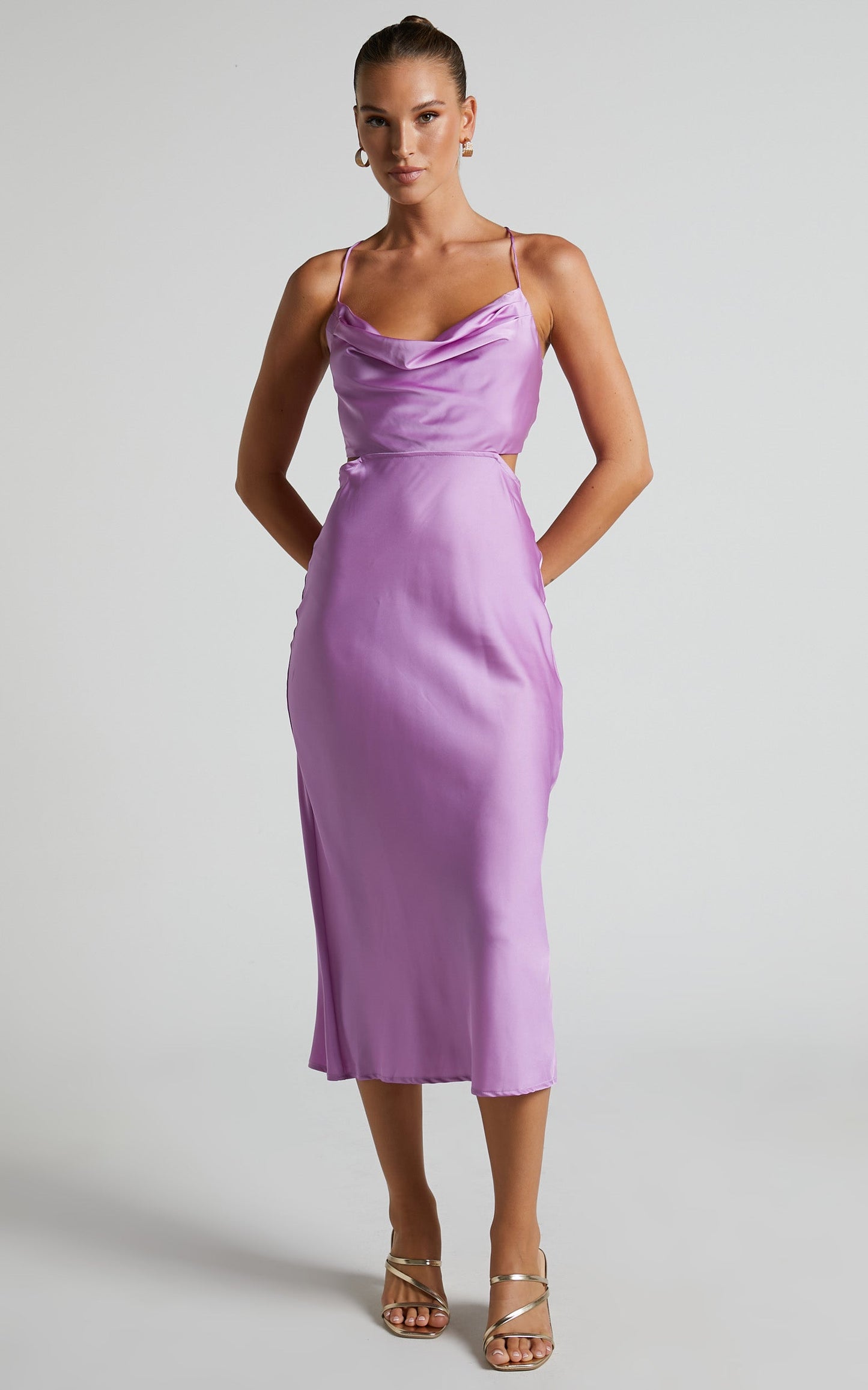 Runaway The Label - Charis Slip Dress in IRIS