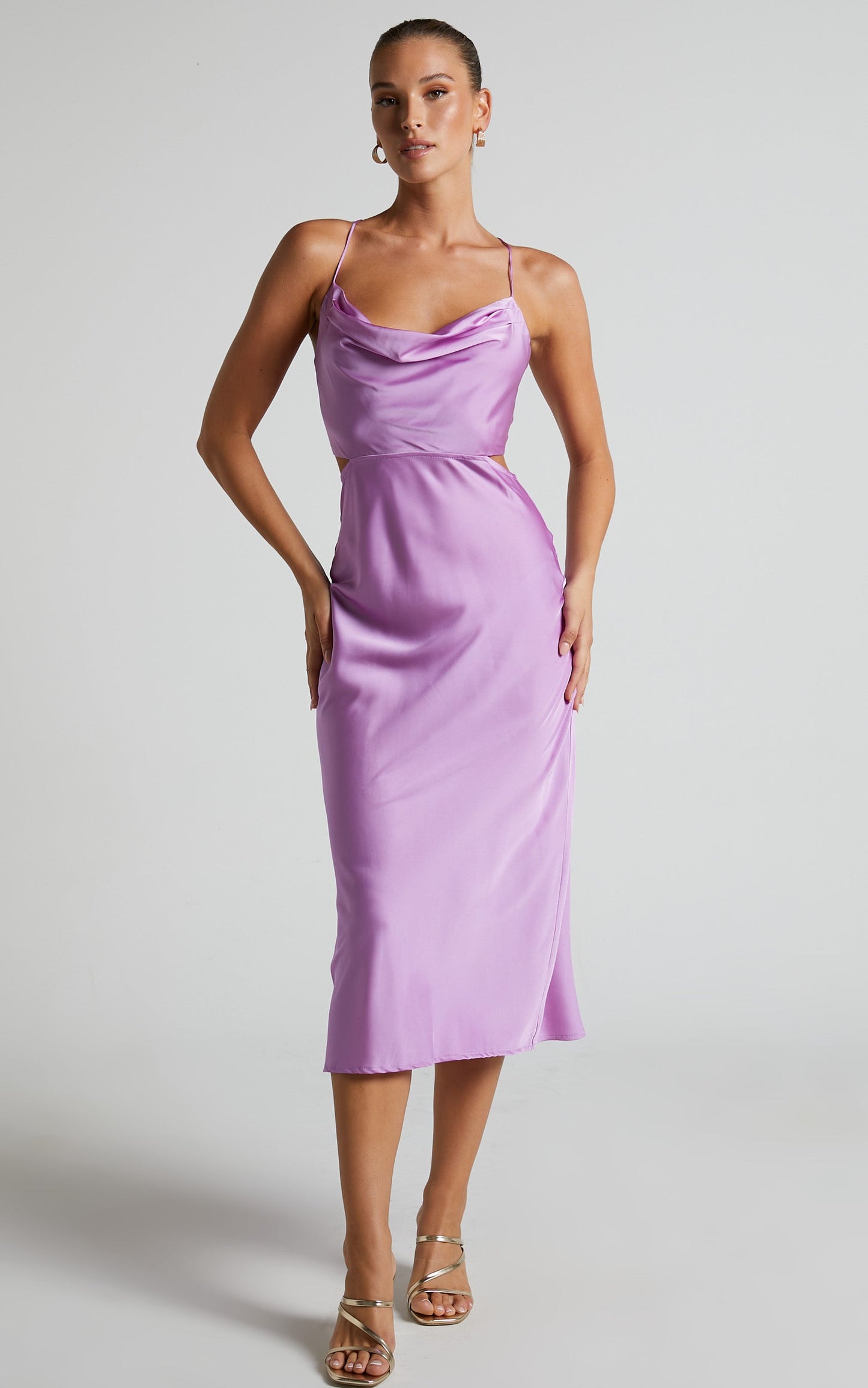 Runaway The Label - Charis Slip Dress in IRIS