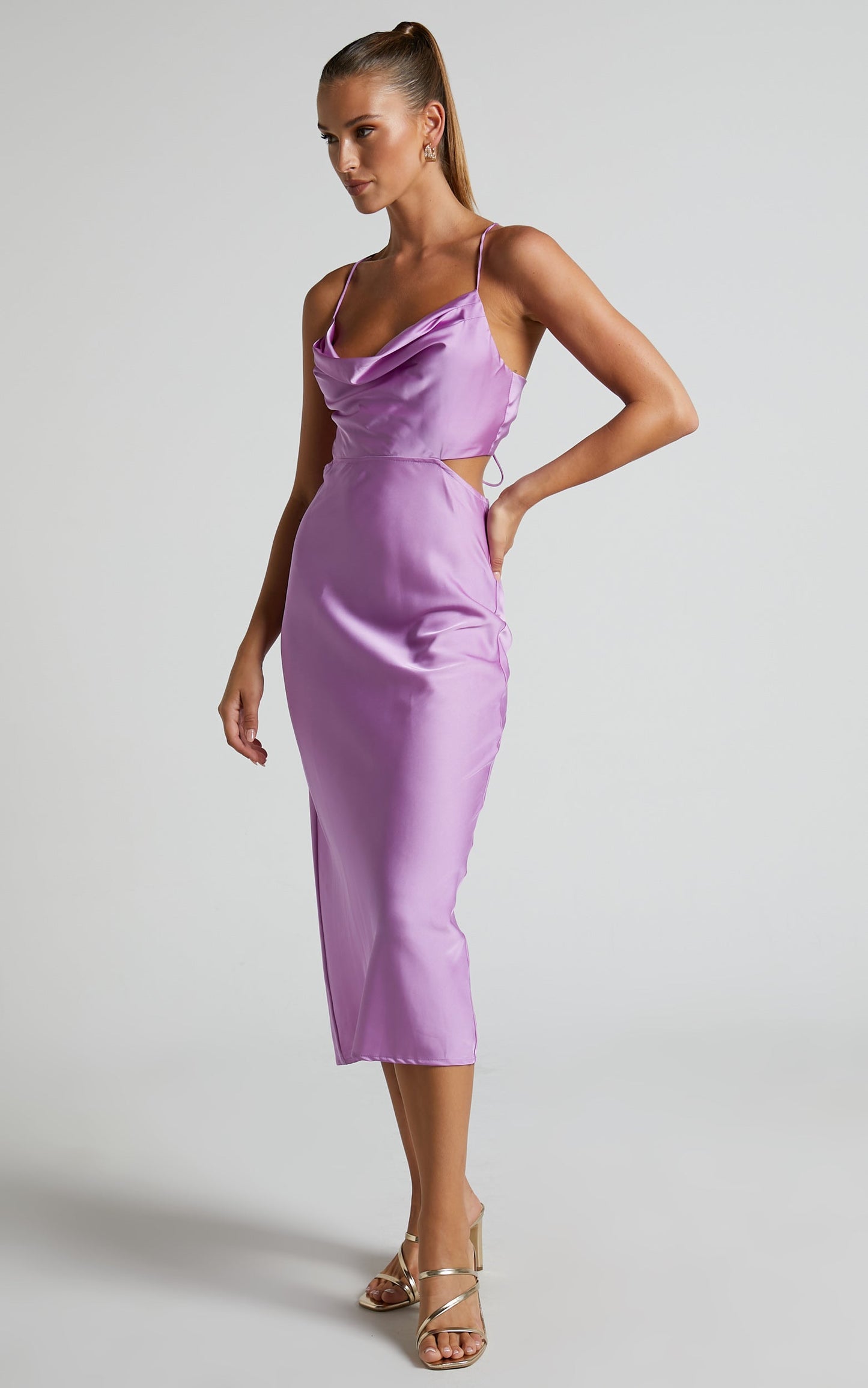 Runaway The Label - Charis Slip Dress in IRIS