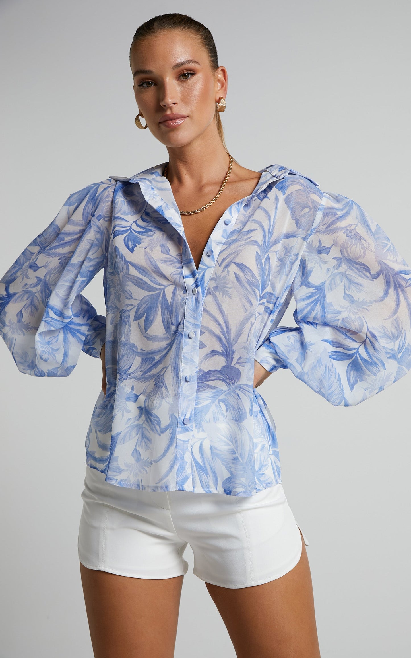 Runaway The Label - Fleetwood Blouse in KIAH