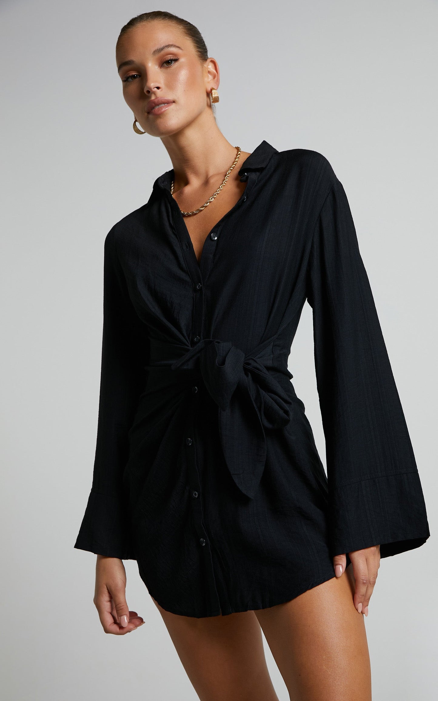 Runaway The Label - Romeo Mini Dress in Black