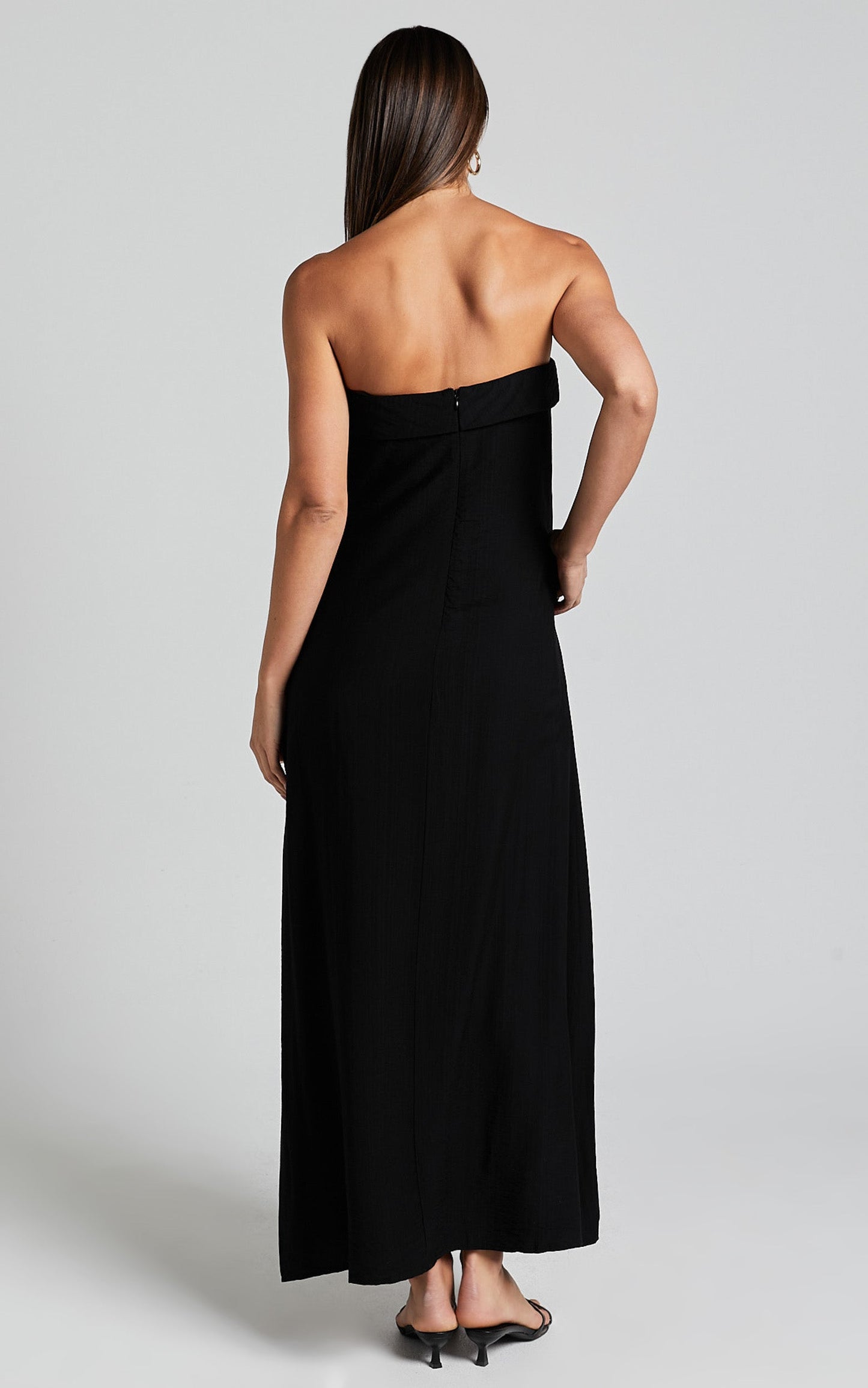 Runaway The Label - Saphira Maxi Dress in Black