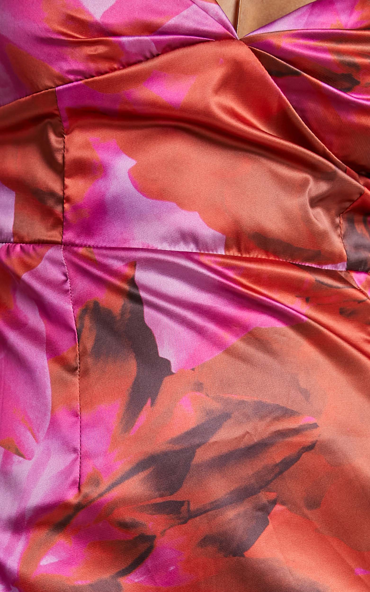 RUNAWAY THE LABEL - SCARLETT MINI DRESS in Pink Floral