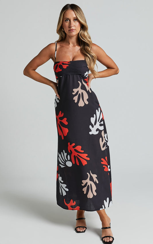 Runaway The Label - Verrone Maxi Dress in Black