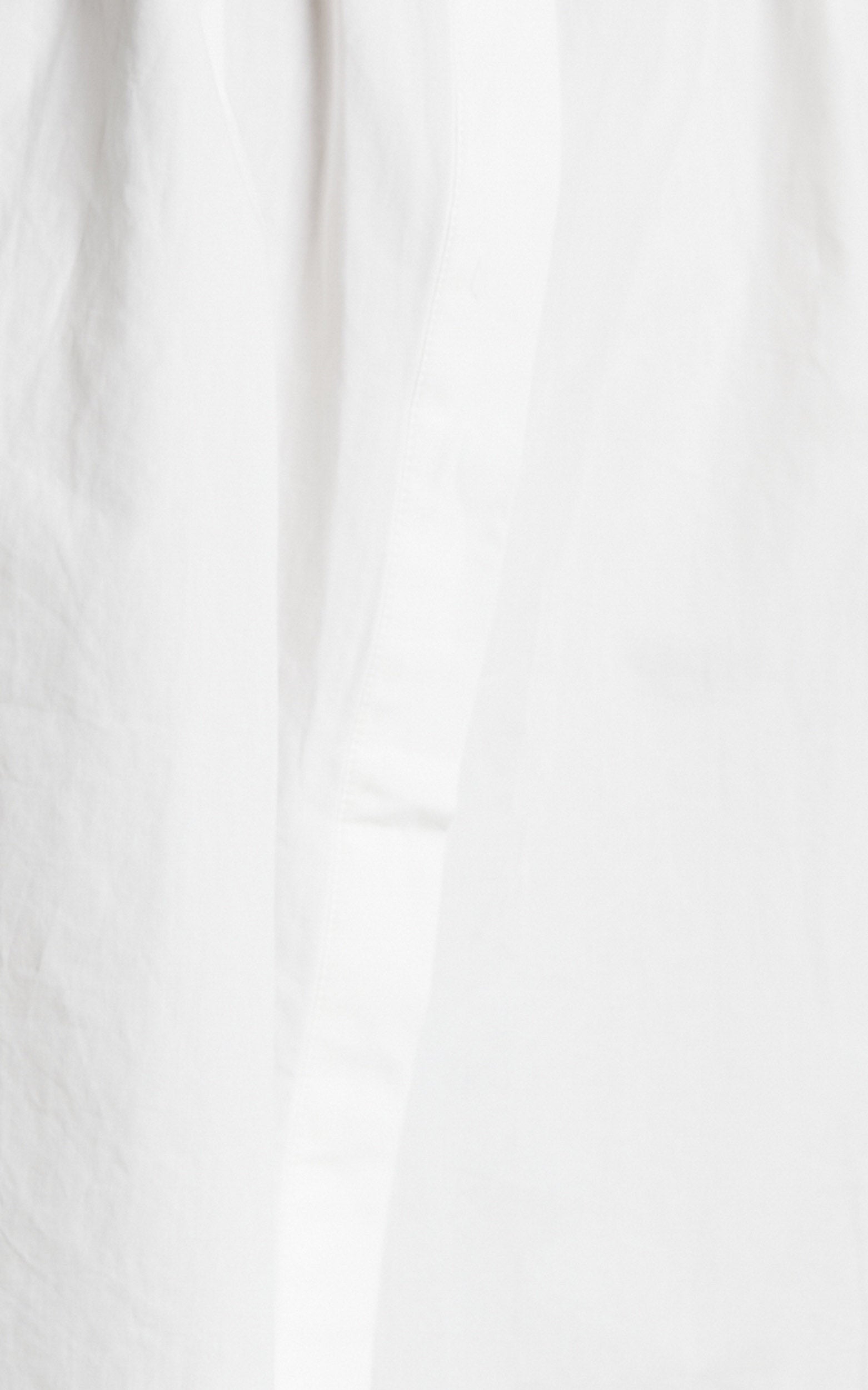 Raella Mini Button Up Shirt Dress in White