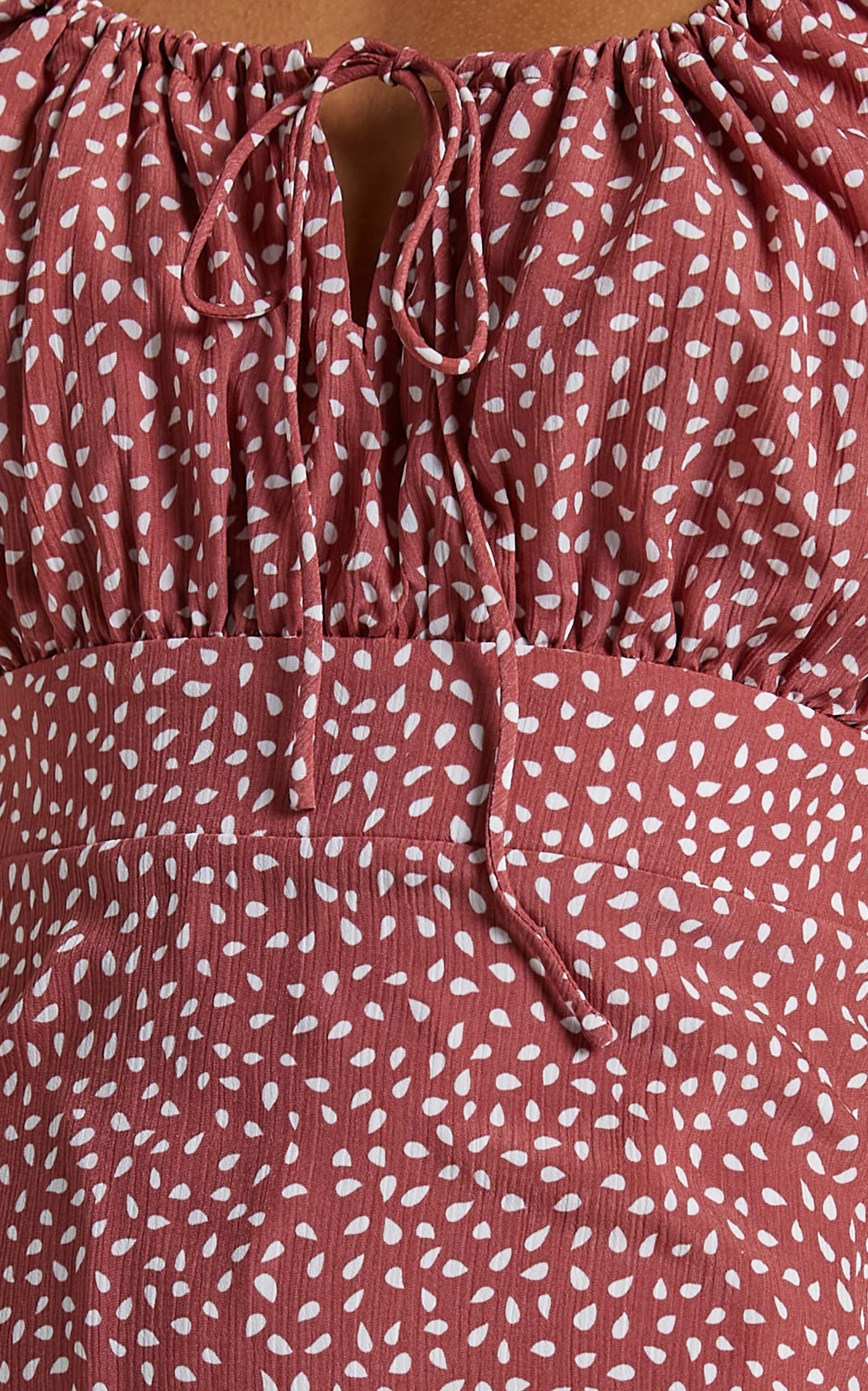 Raleigh Dress In Dusty Rose Print