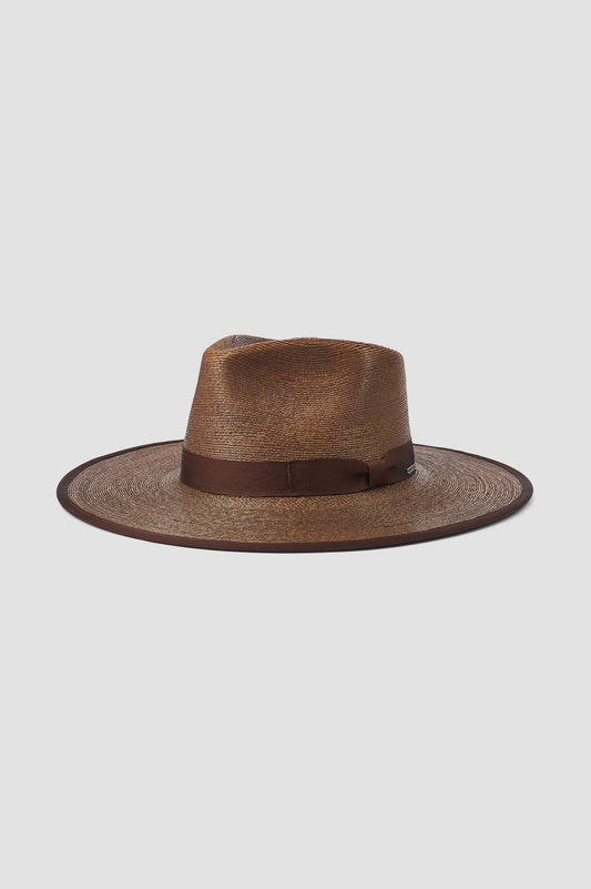 Brixton - Jo Straw Rancher Hat in Brown