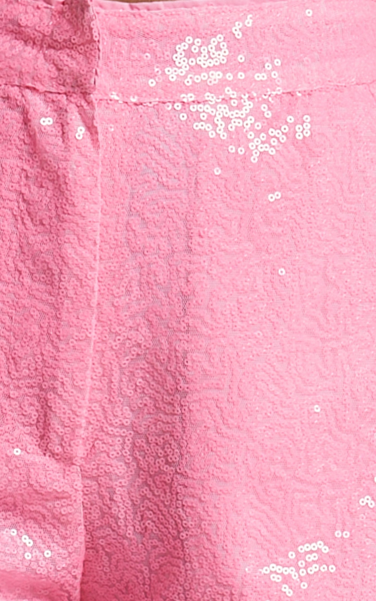 Rayden Shorts - High Waisted Sequin Shorts in Pink