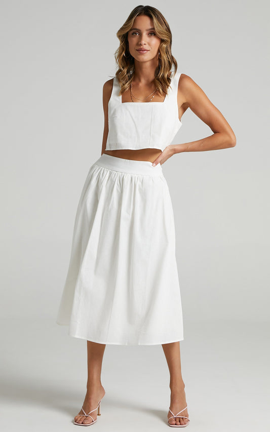 Razzoli Two Piece Set in White
