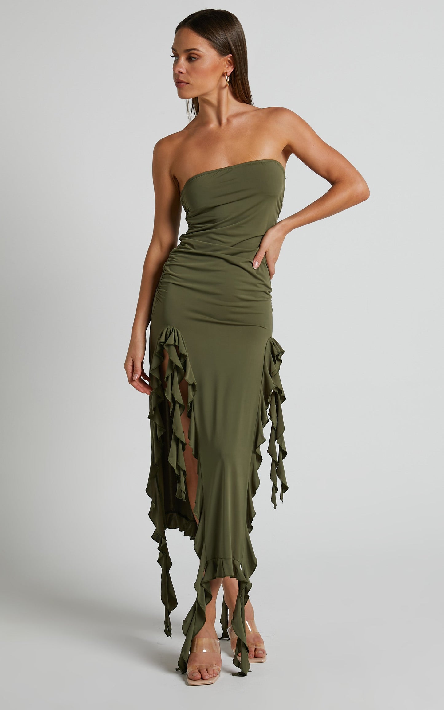Lioness - Rendezvous Dress in Olive