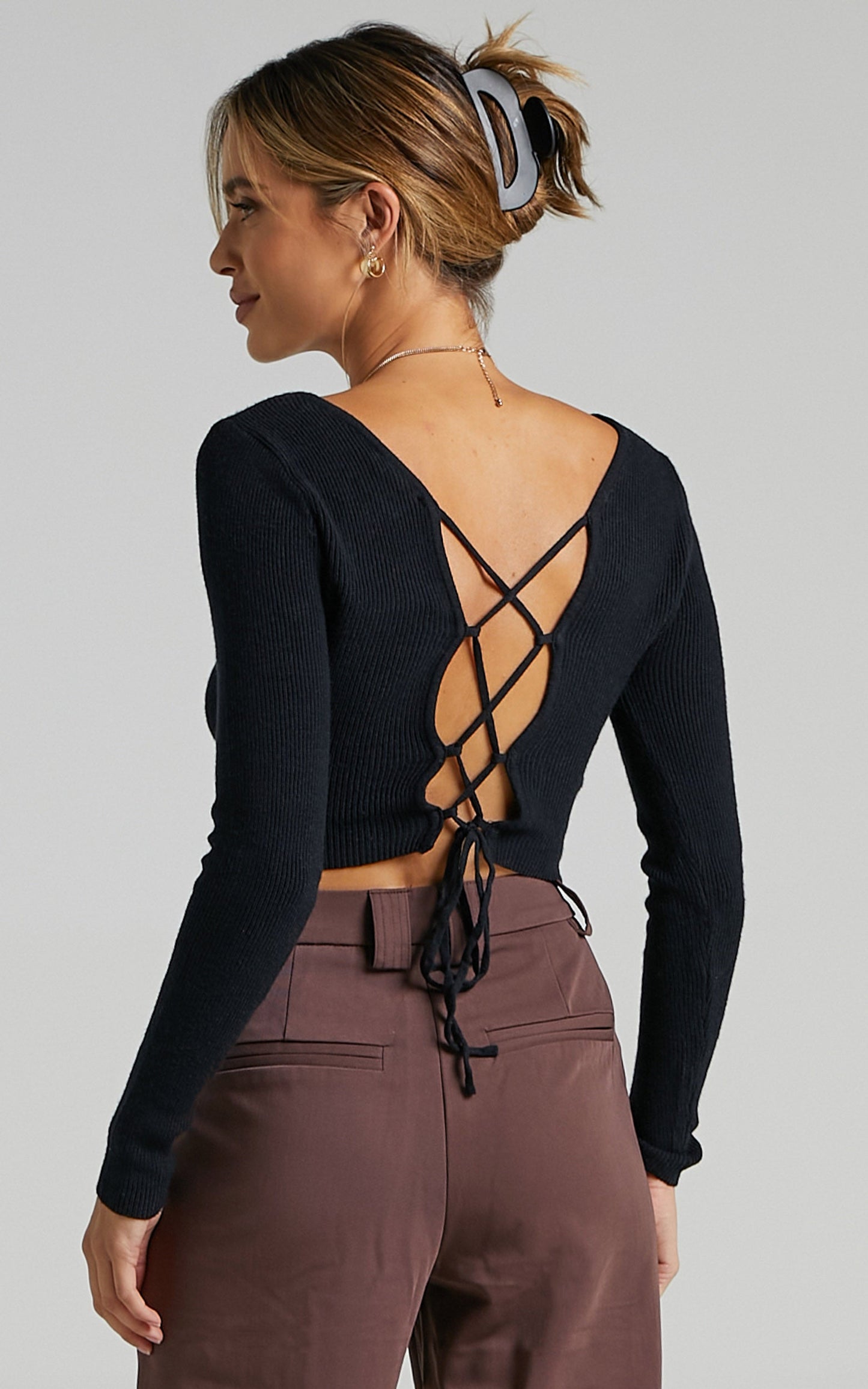 Resae Top in Black