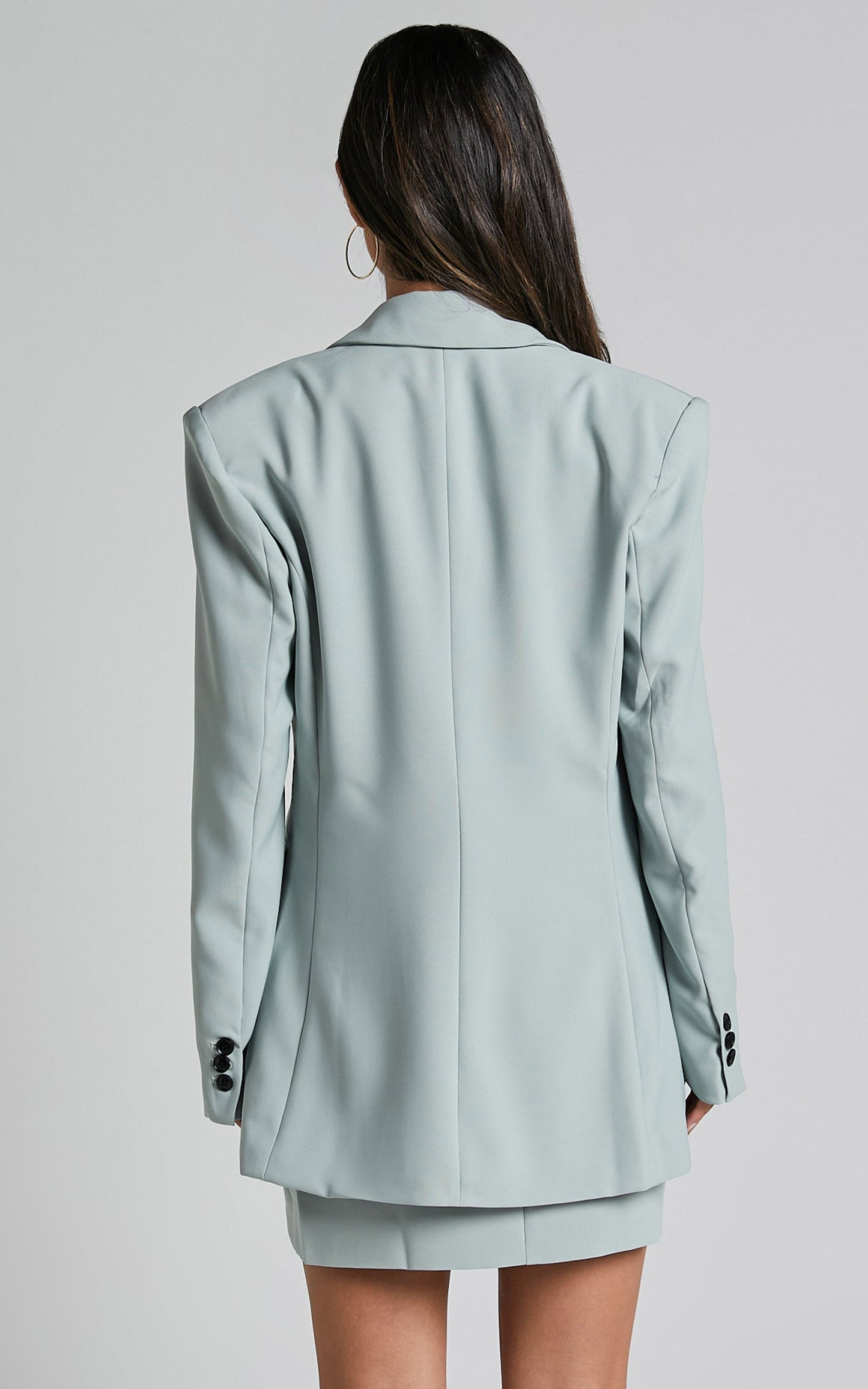 Rheda Blazer - Single Breasted Blazer in Sage