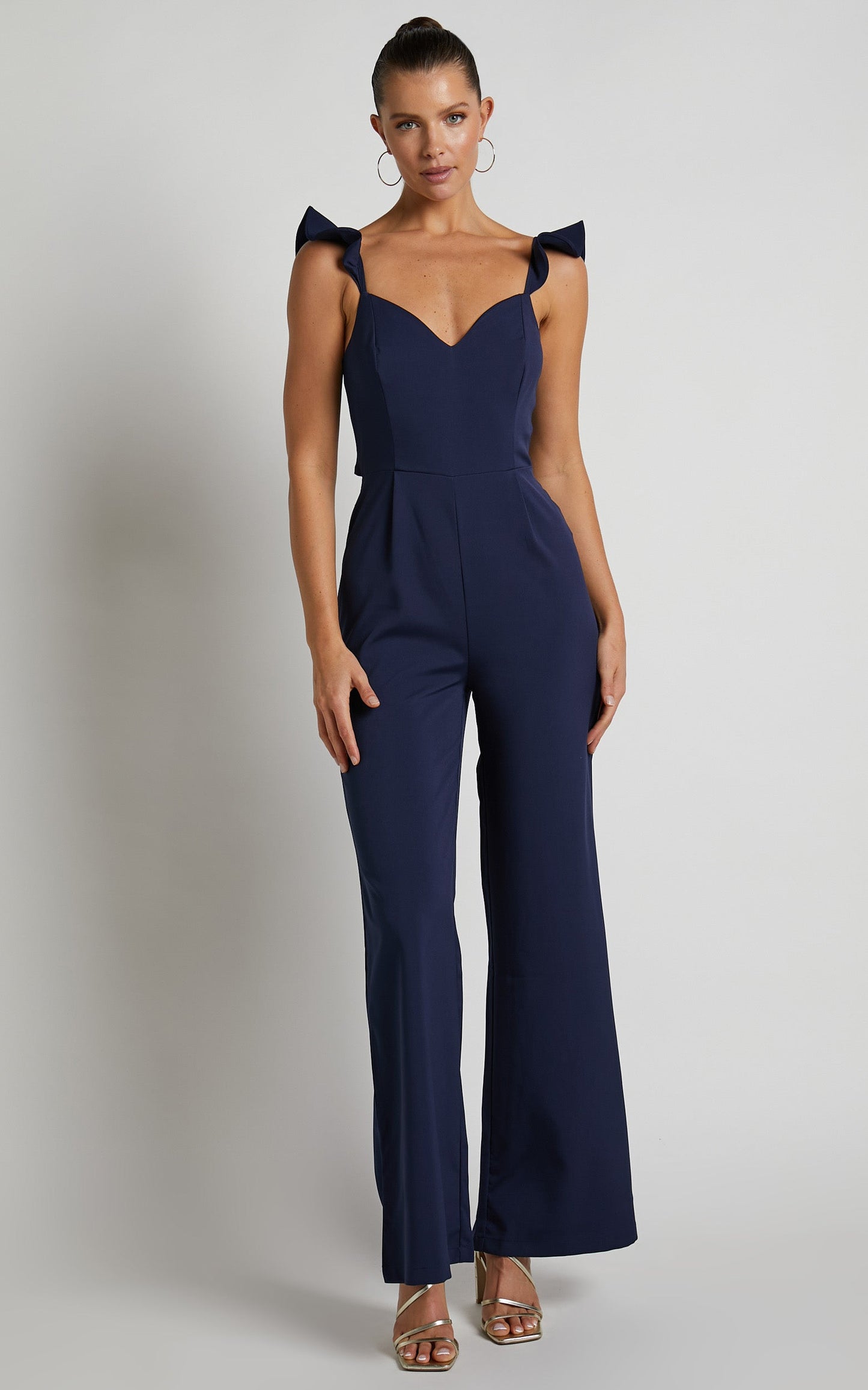 Rheinbell Jumpsuit - Straight Leg Jumpsuit in Navy