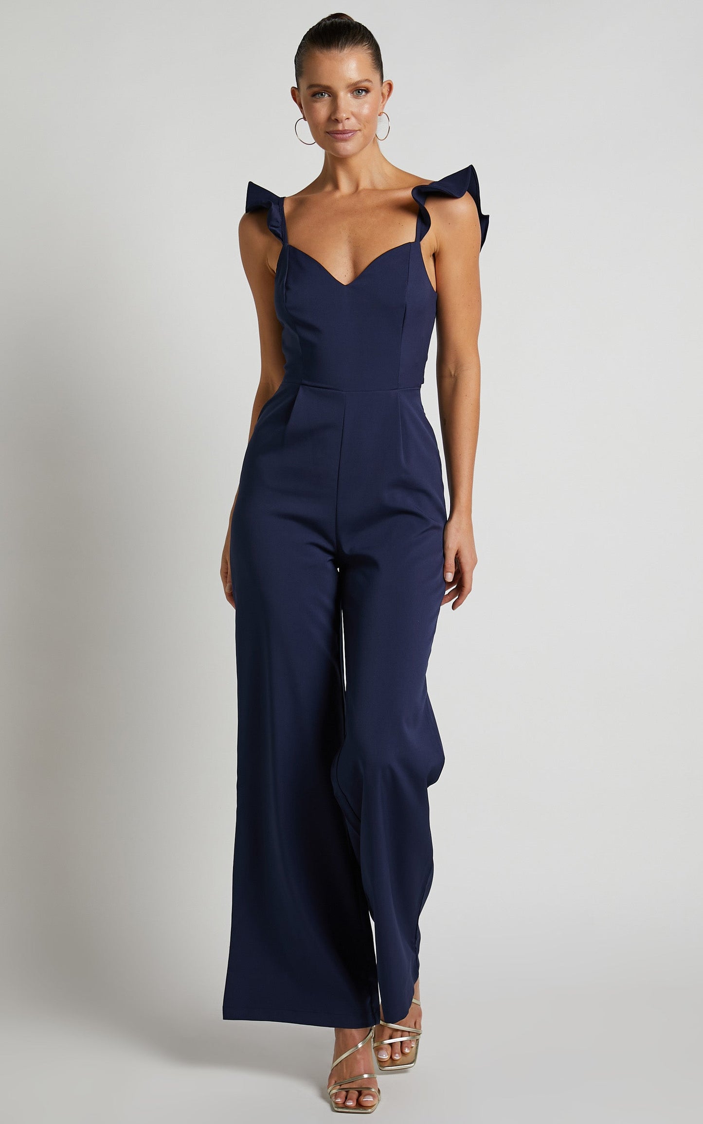 Rheinbell Jumpsuit - Straight Leg Jumpsuit in Navy