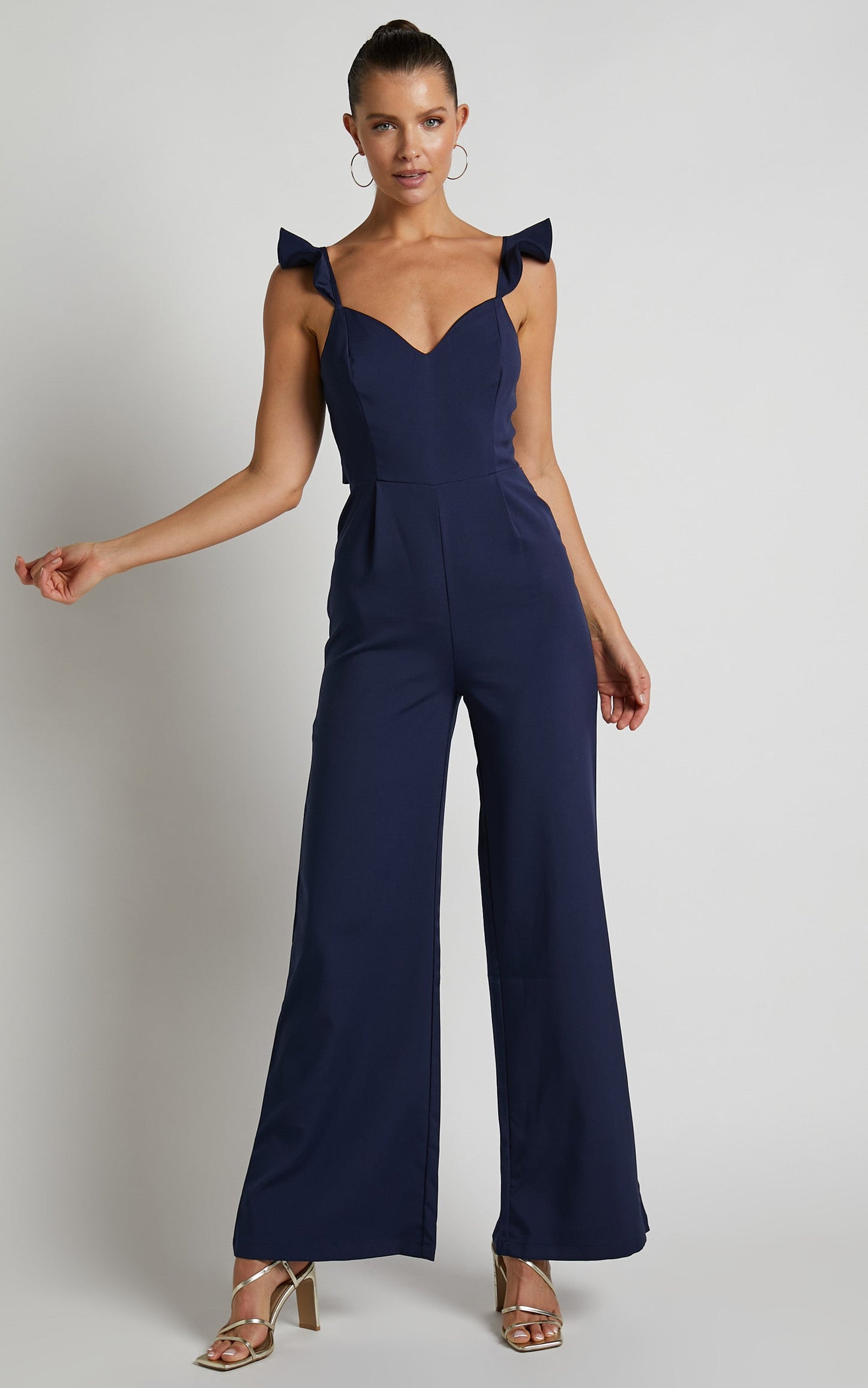 Rheinbell Jumpsuit - Straight Leg Jumpsuit in Navy
