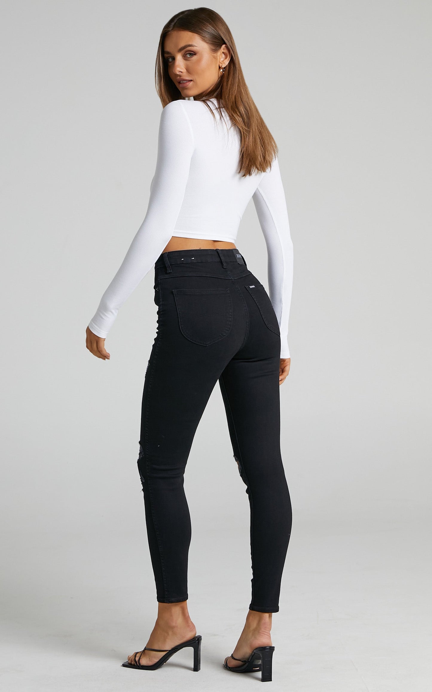 Riders By Lee - Hi Rider Jean in Torn Black
