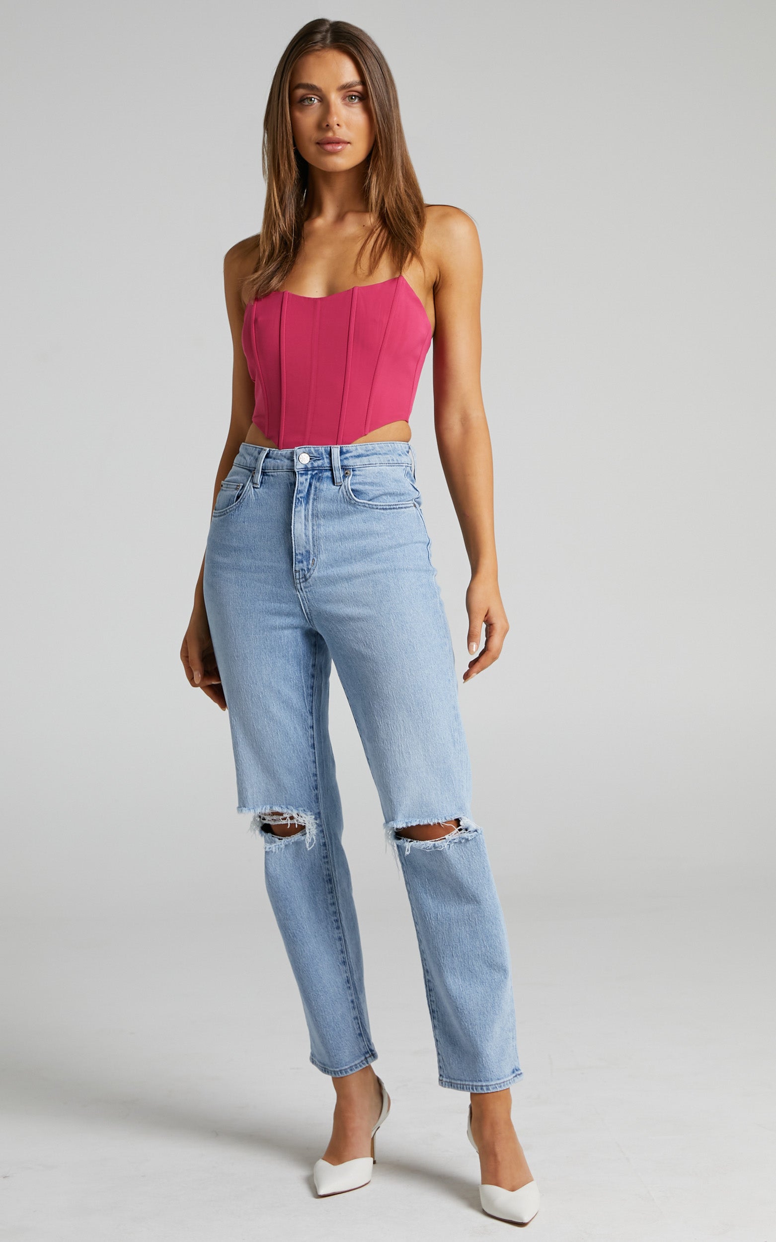 Riders By Lee - Hi Straight Jeans in Blue Connection