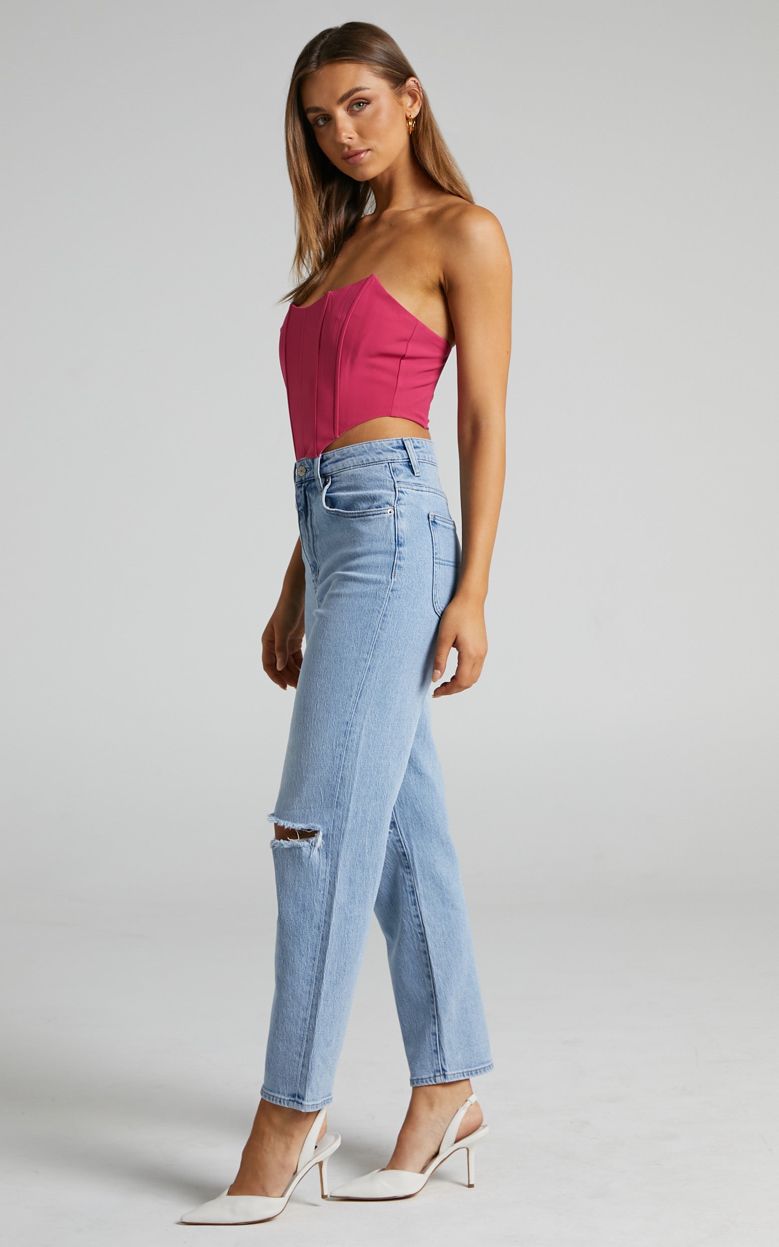 Riders By Lee - Hi Straight Jeans in Blue Connection