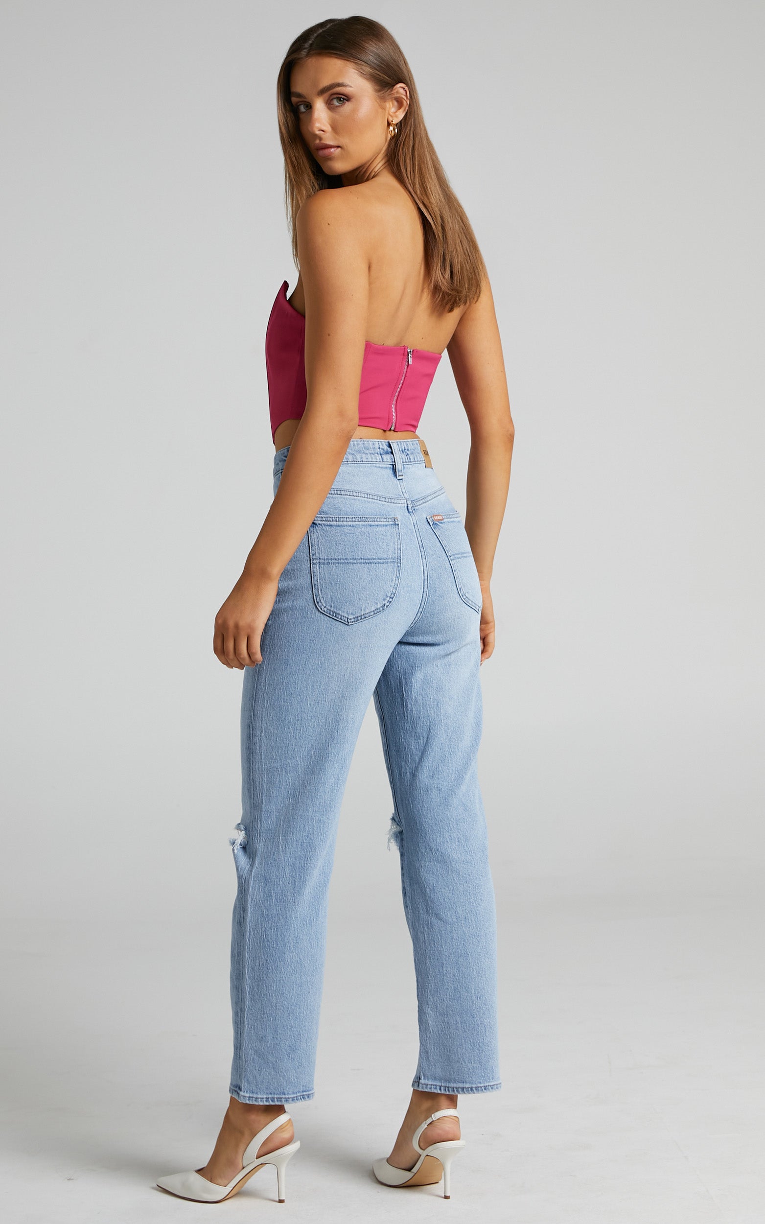 Riders By Lee - Hi Straight Jeans in Blue Connection