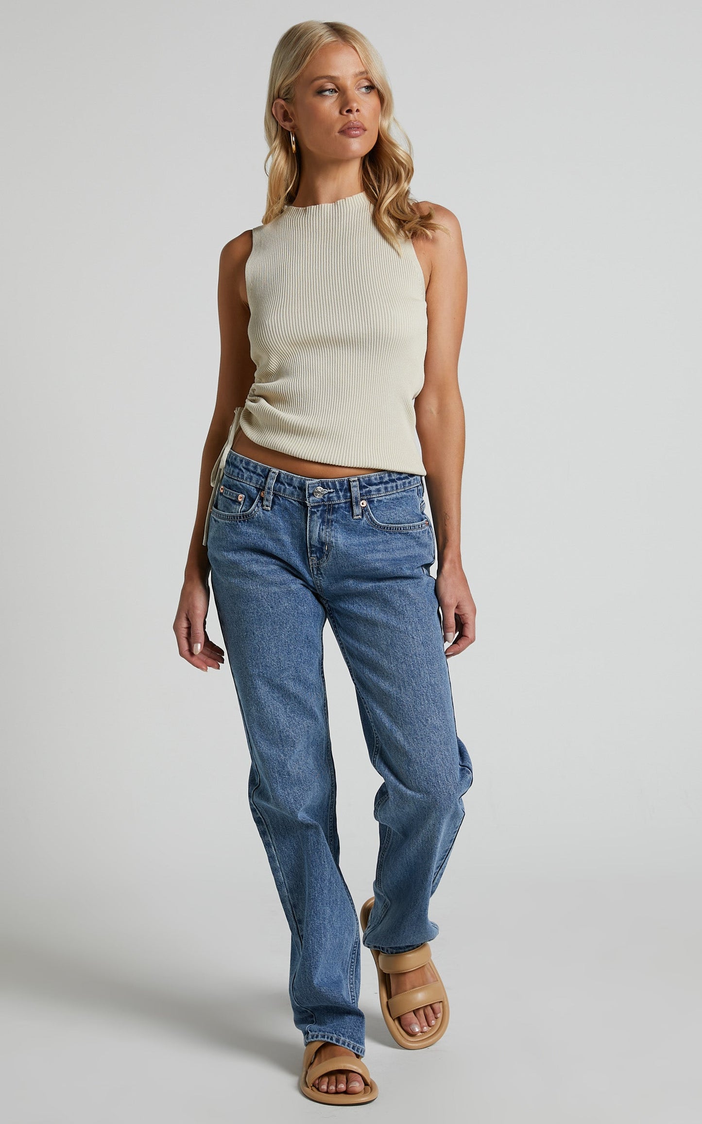 Riders By Lee - Low Vintage Straight Jean in Manifest Blue