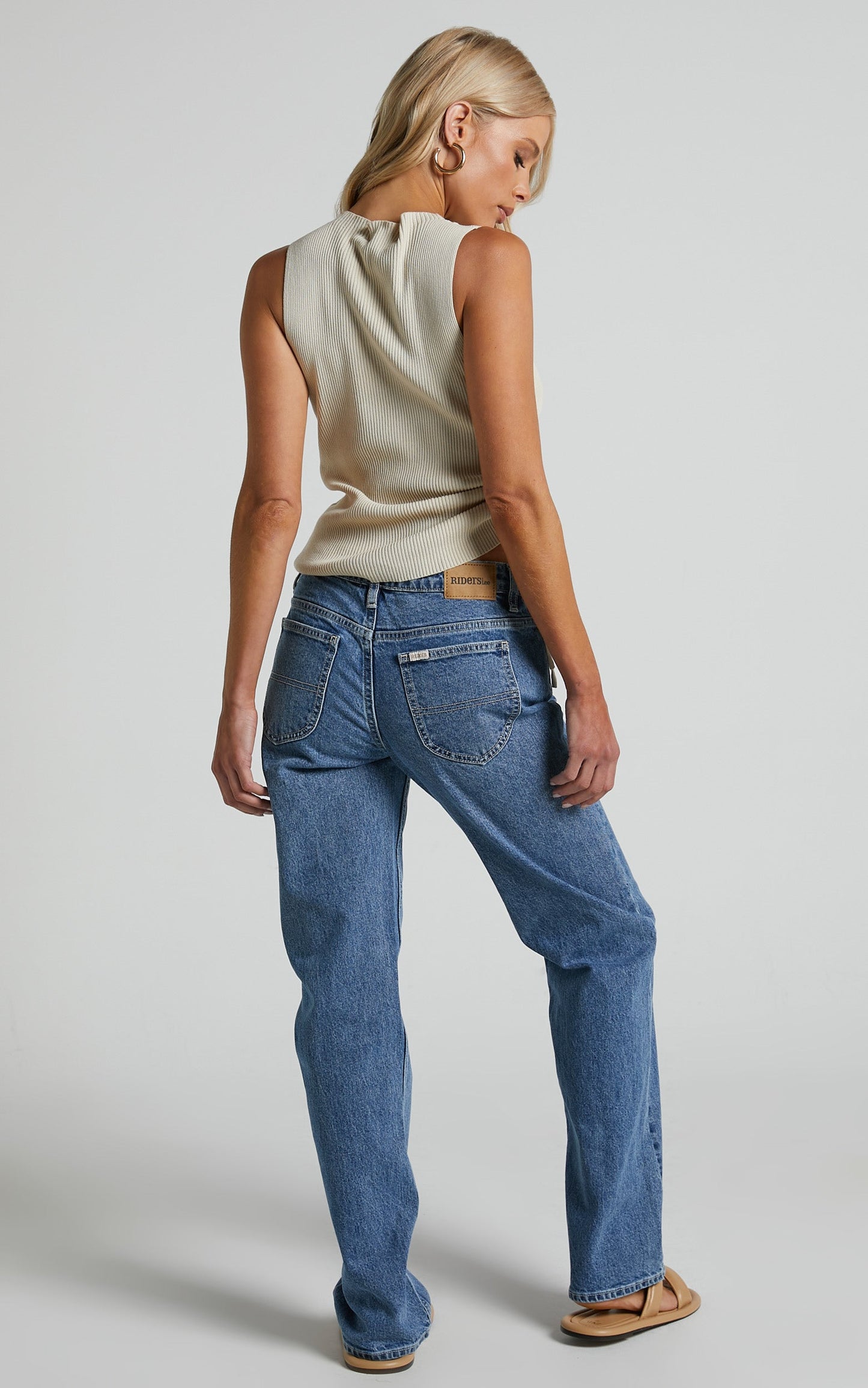 Riders By Lee - Low Vintage Straight Jean in Manifest Blue