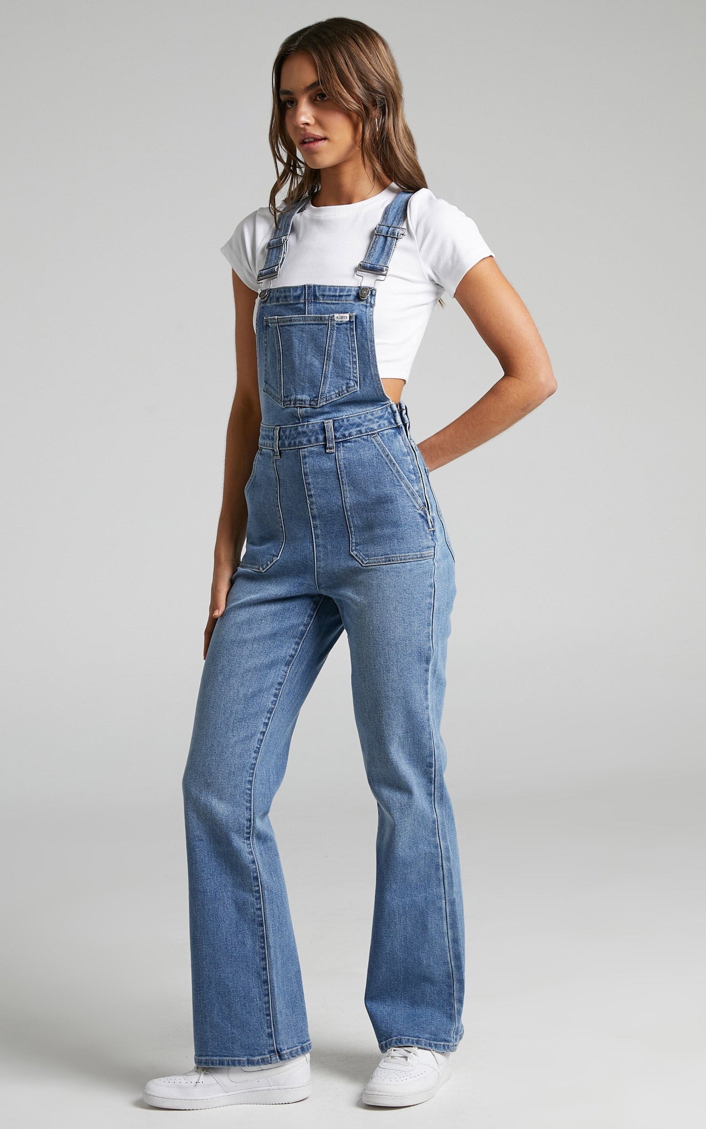 Riders by Lee - Tori Denim Overall in Blue Viewpoint