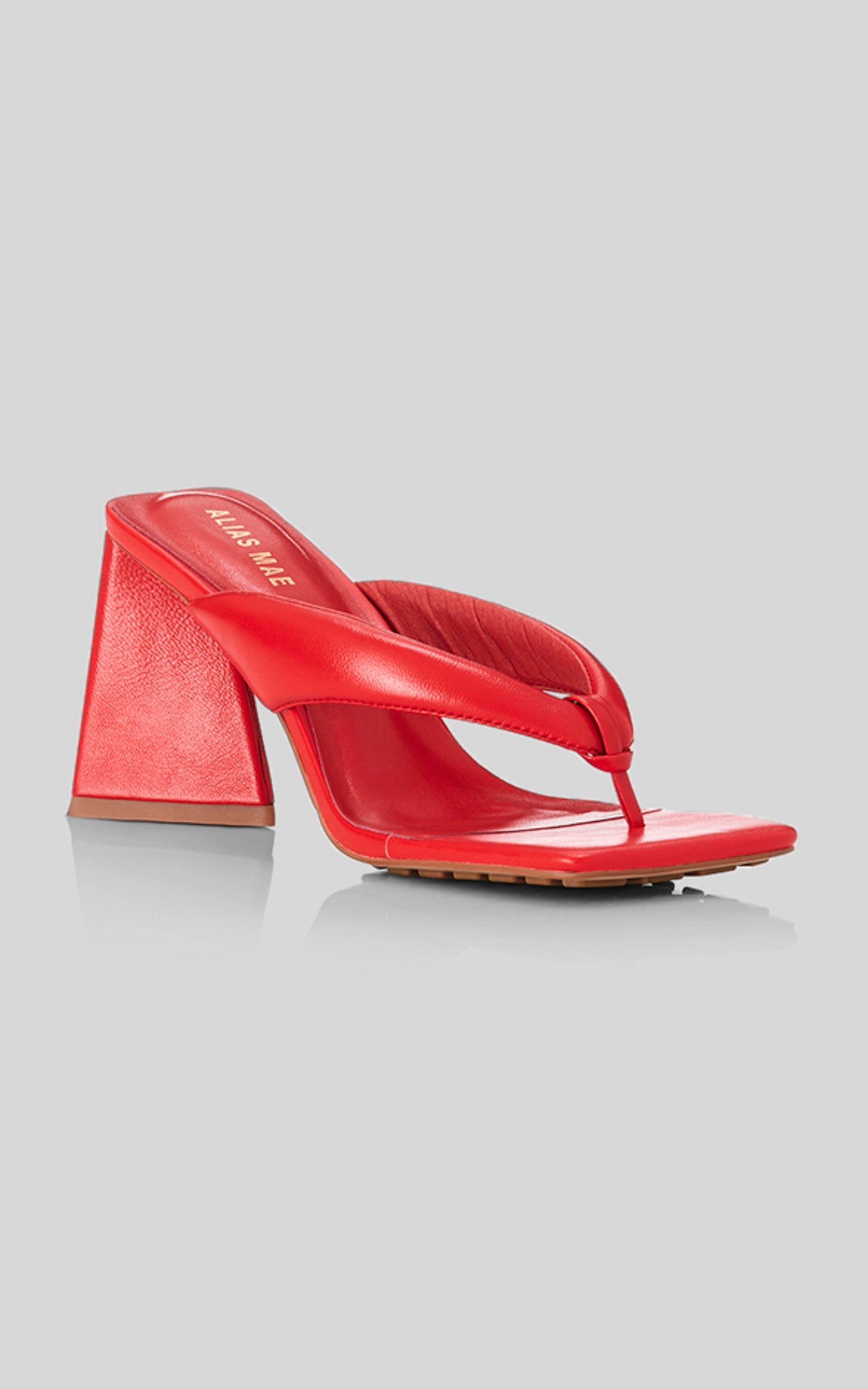 Alias Mae - Ringo in Bright Tomato Leather