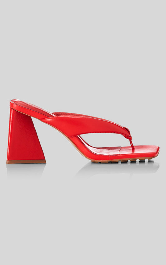 Alias Mae - Ringo in Bright Tomato Leather