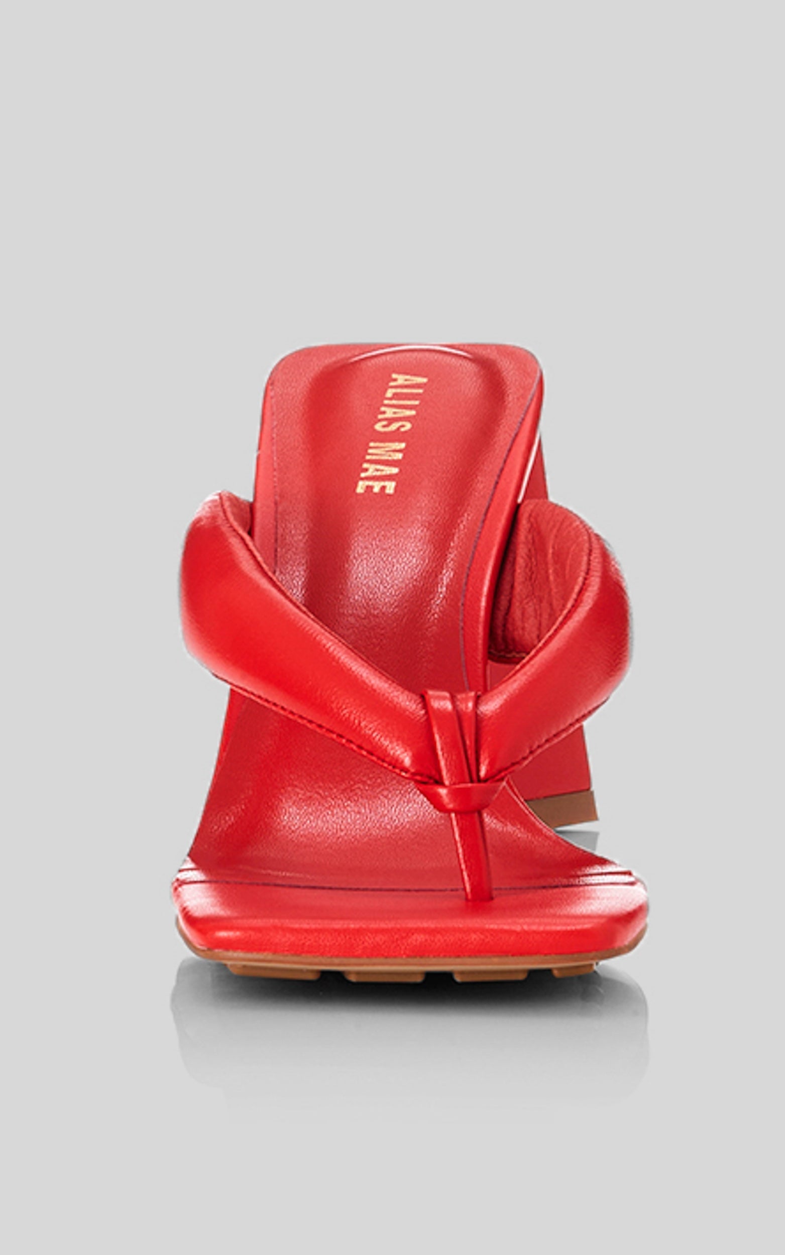 Alias Mae - Ringo in Bright Tomato Leather